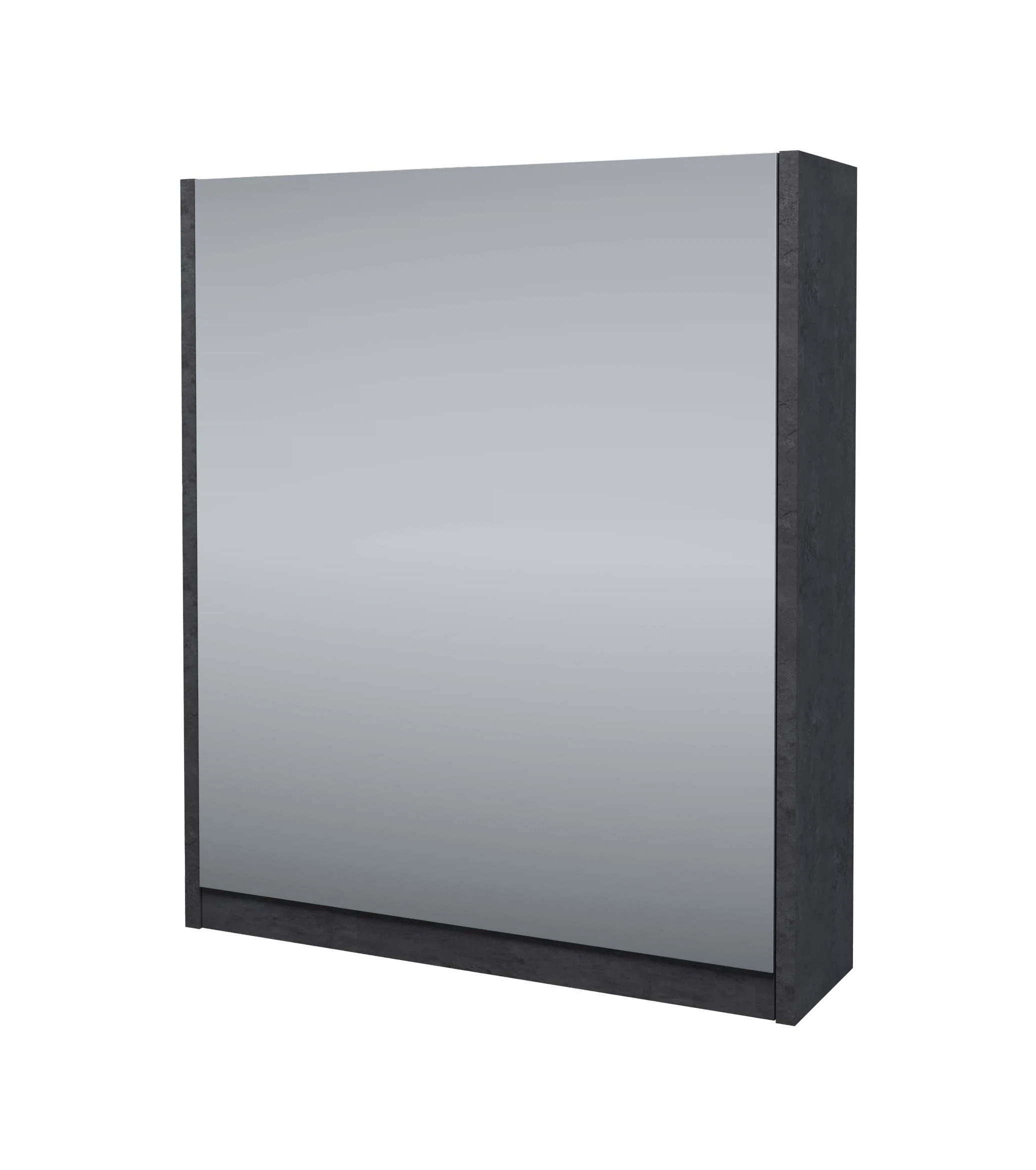 Изображение товара Зеркало-шкаф "Кибела 60" для ванной комнаты, цемент, Stella Polar