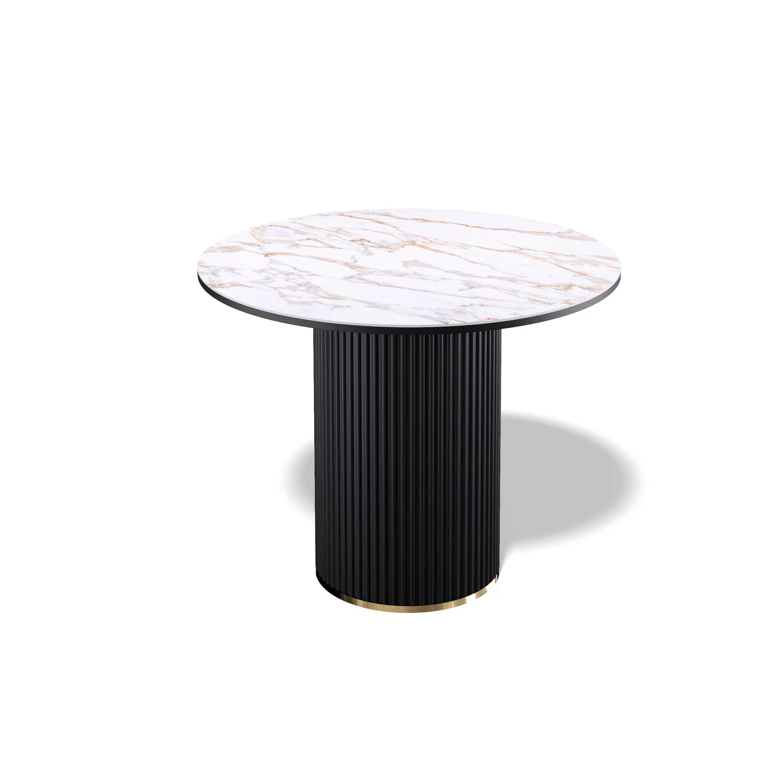 Изображение товара Стол Kenner LD900 обеденный круглый керамический белый мебель для кухни