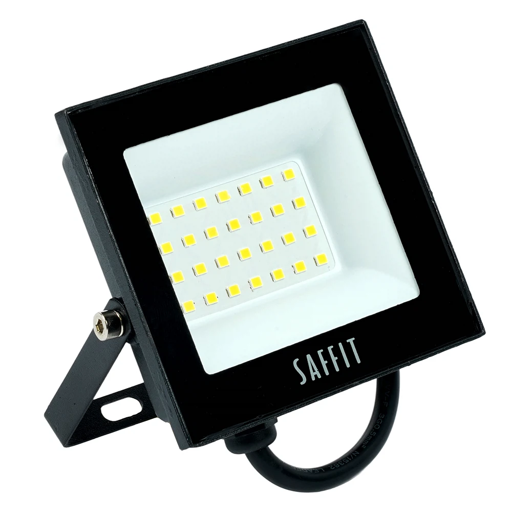 Изображение товара Светодиодный прожектор SAFFIT SFL90-30 IP65 30W 4000K черный Изображение товара Светодиодный прожектор SAFFIT SFL90-30 IP65 30W 4000K черный