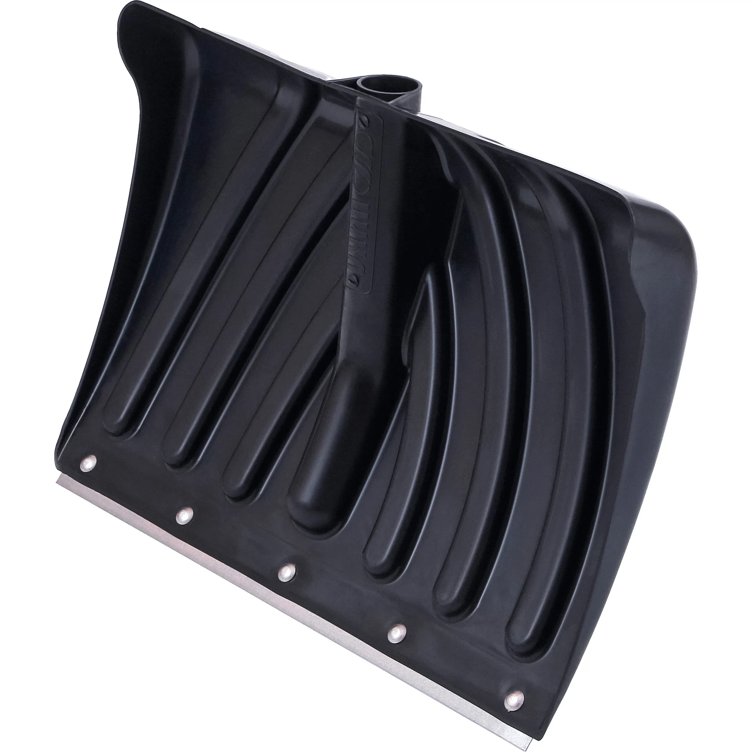 Изображение товара Лопата снеговая 465х340 мм с оцинкованной планкой без черенка прочная Россия