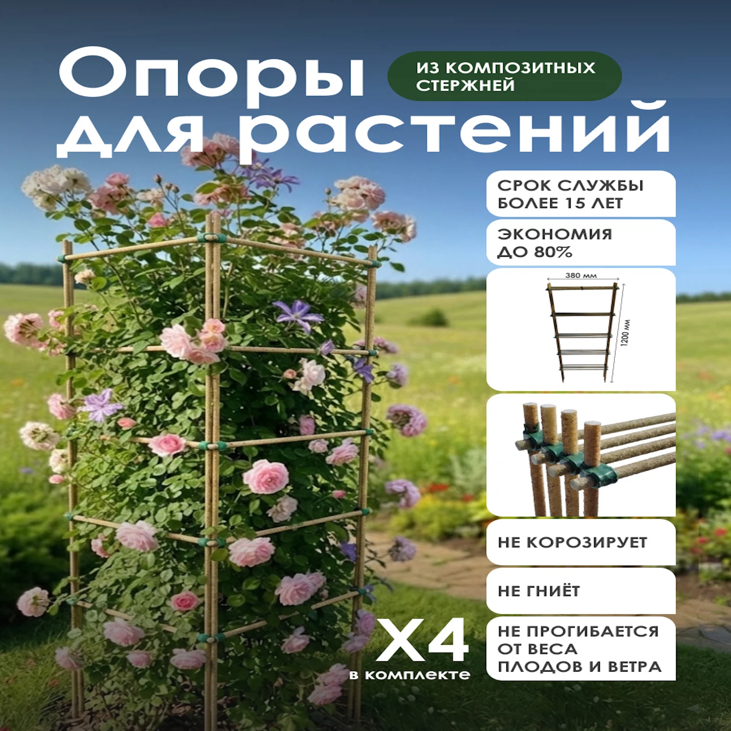Изображение товара Шпалера для растений