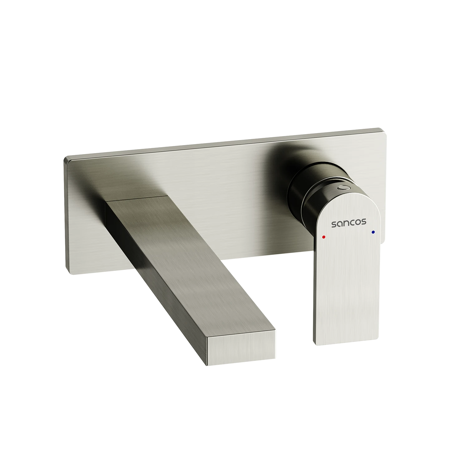 Изображение товара Смеситель для раковины встраиваемый SANCOS Studio с брашированным никелем