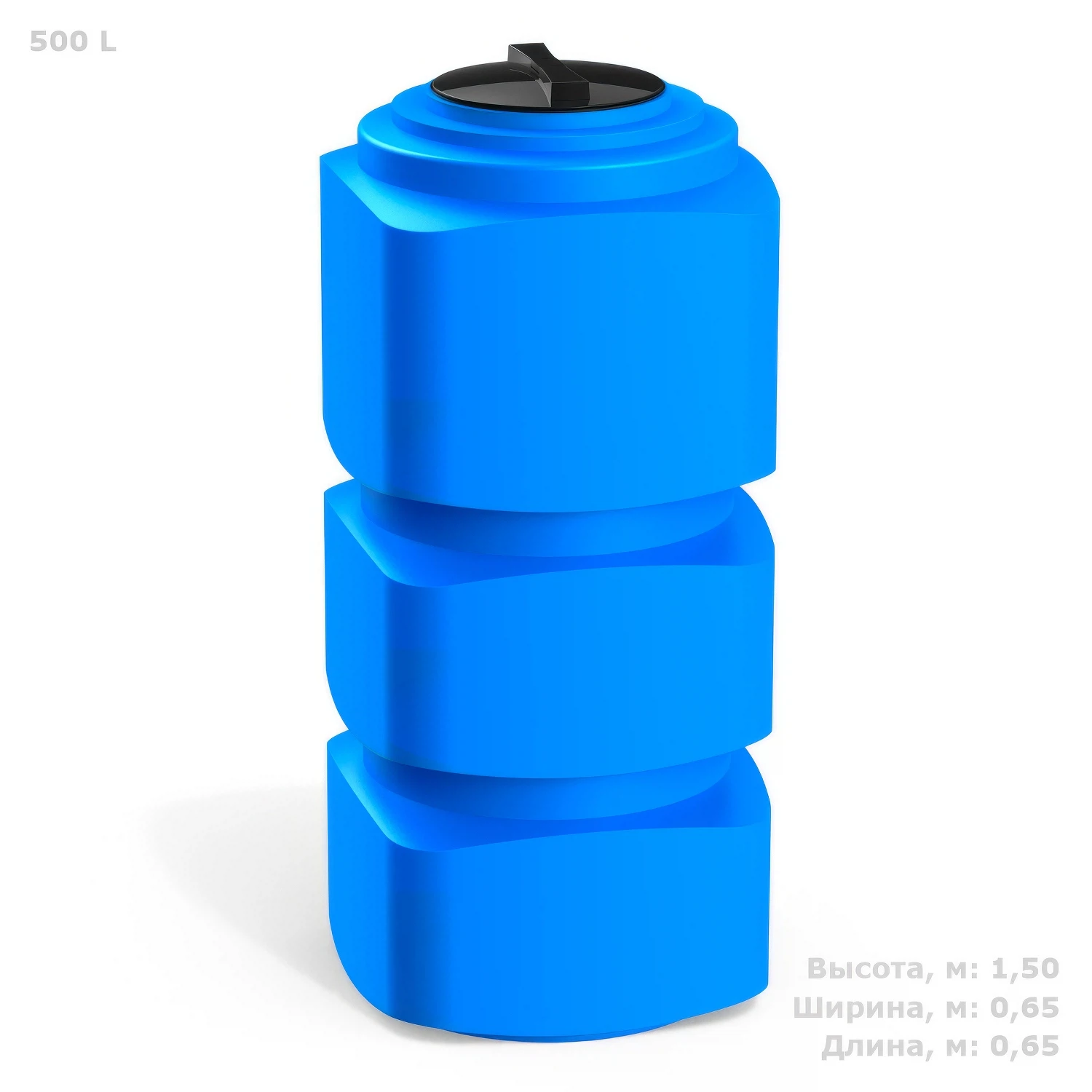 Изображение товара Емкость для воды F 500 голубой