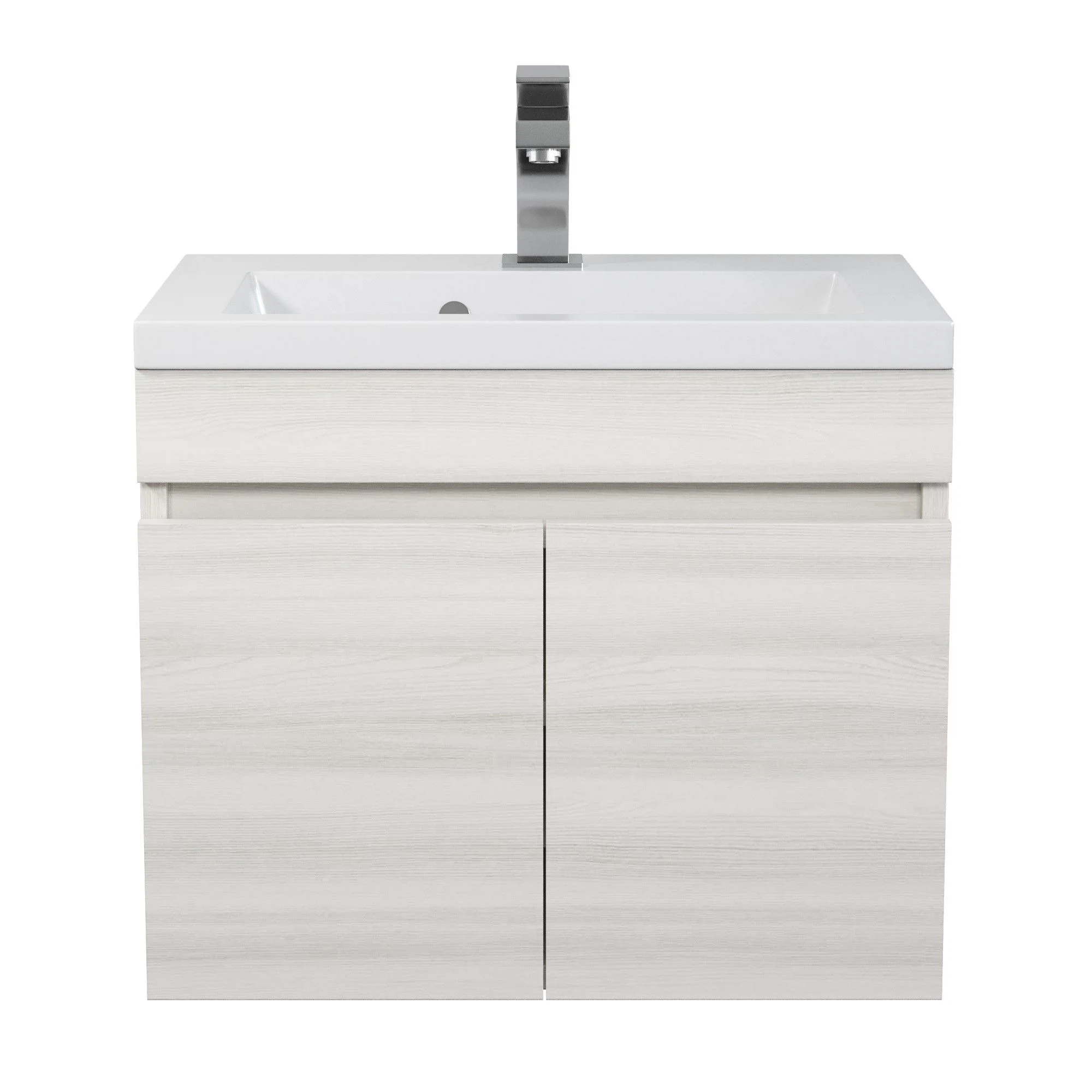 Изображение товара Подвесная тумба для ванной Uperwood Eva 49х34,6 см из ЛДСП с ящиком и доводчиком
