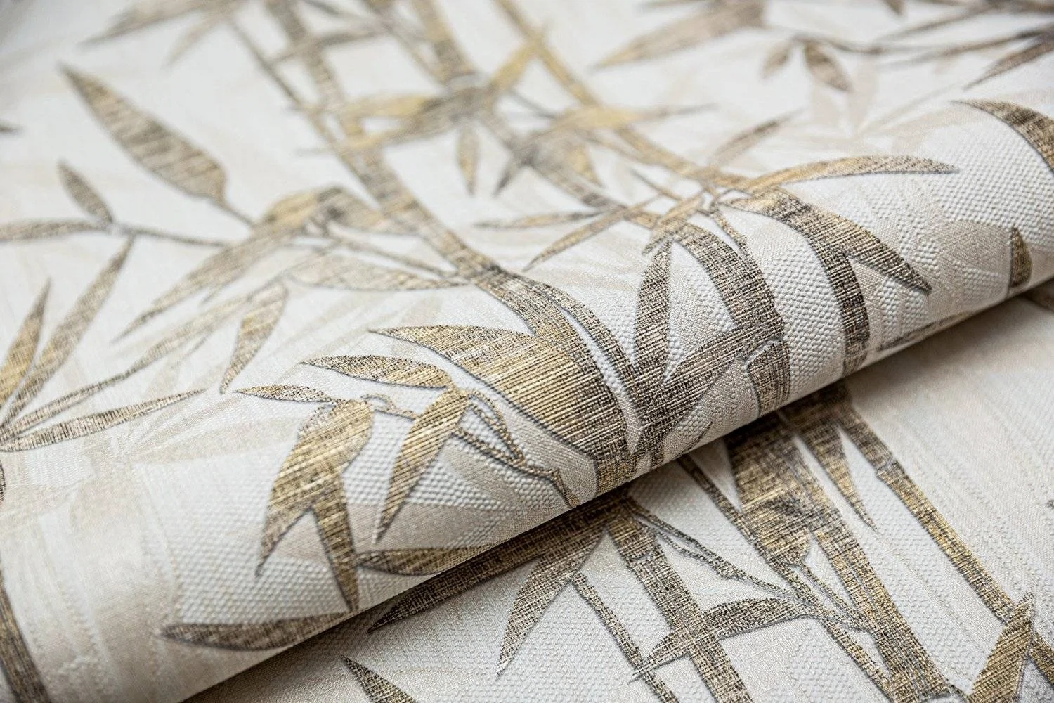 Изображение товара Обои виниловые Kerama Marazzi Бамбук мотив 1,06х10 м современные текстурированные