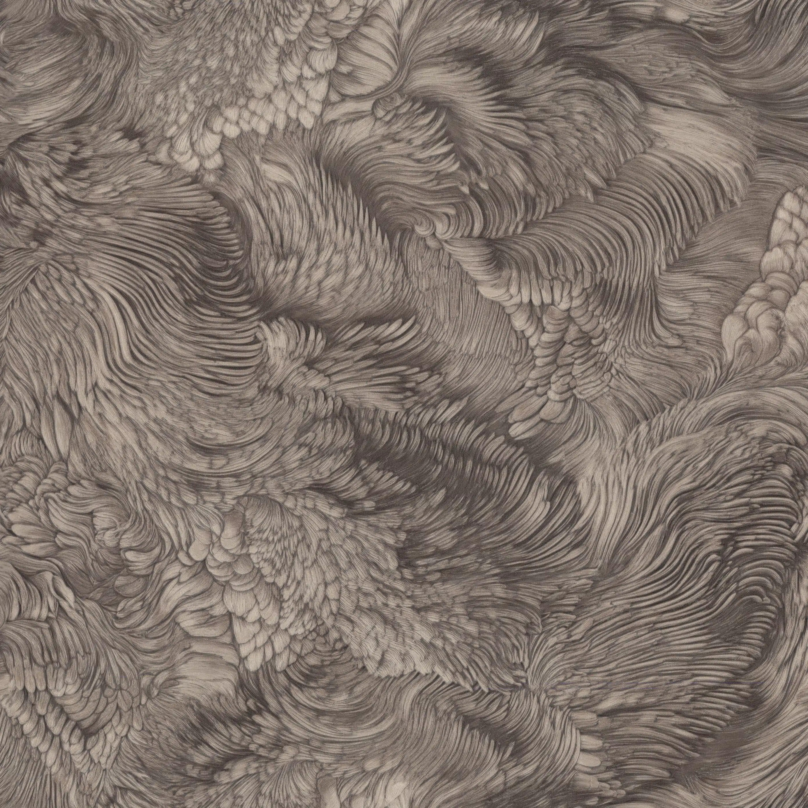 Изображение товара Обои флизелиновые Nika Monte Solaro, коричневые, 10,05x1,06м., 9275-02