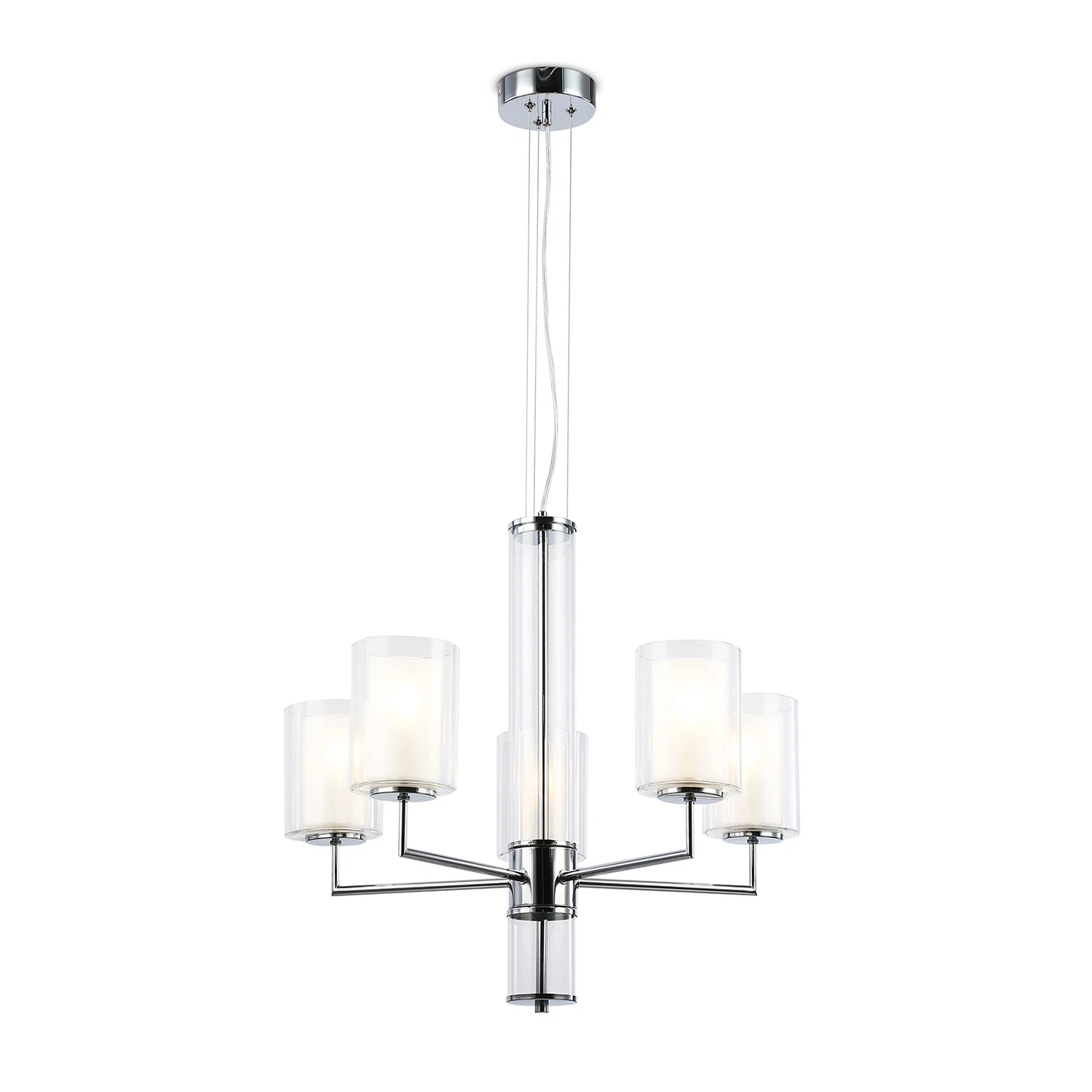 Изображение товара Подвесная люстра LH56001/5 AMBRELLA LIGHT стиль модерн с стеклянными плафонами
