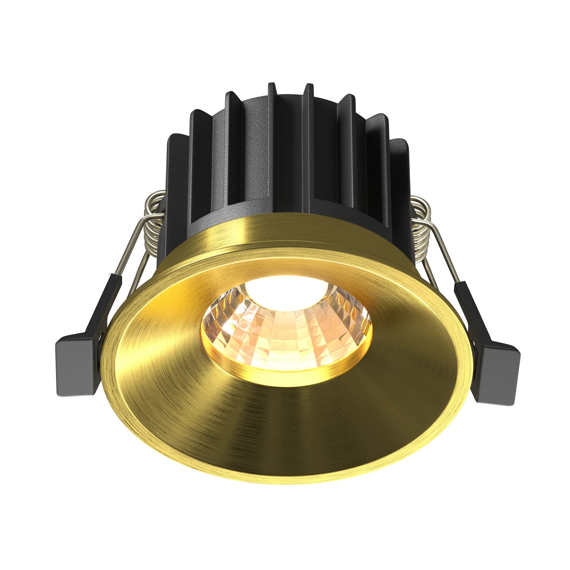 Изображение товара Встраиваемый светильник Maytoni Technical Round DL058-7W3K-BS латунь, LED, IP20