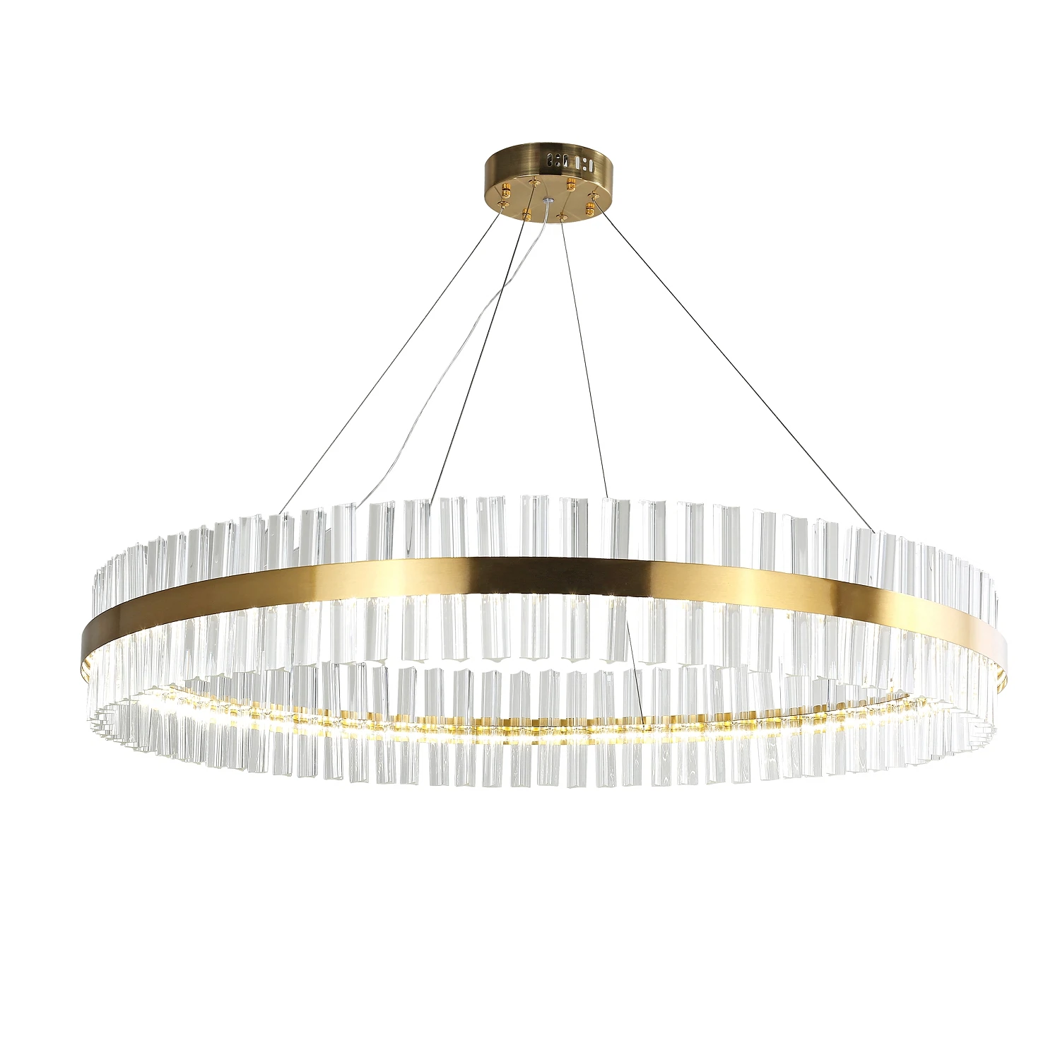 Изображение товара Люстра подвесная FAVOURITE 4012-10P с LED, золото, модерн стиль
