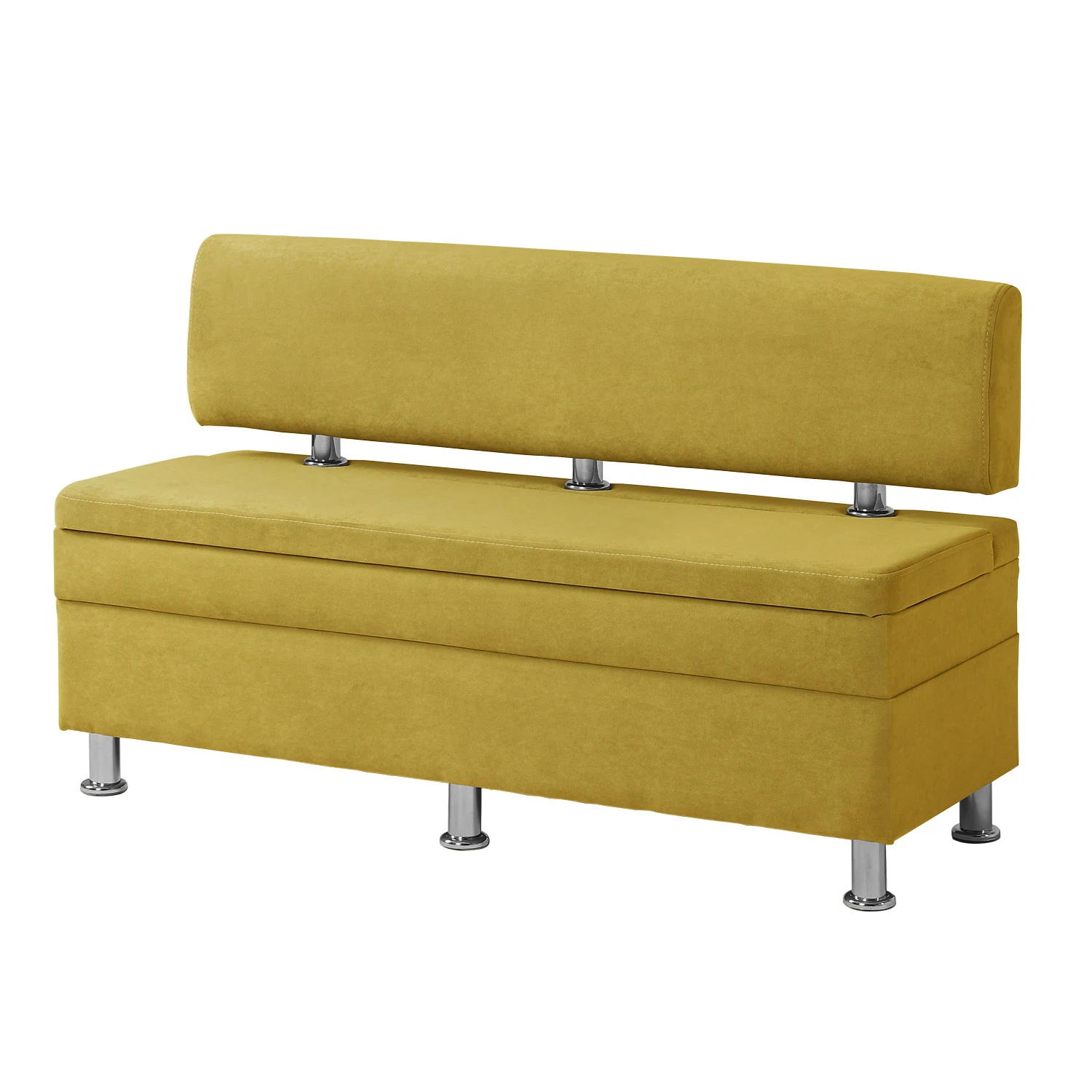 Изображение товара Диван кухонный NORTA Hippo 1300х490х770 VIVALDI 33 Горчичный