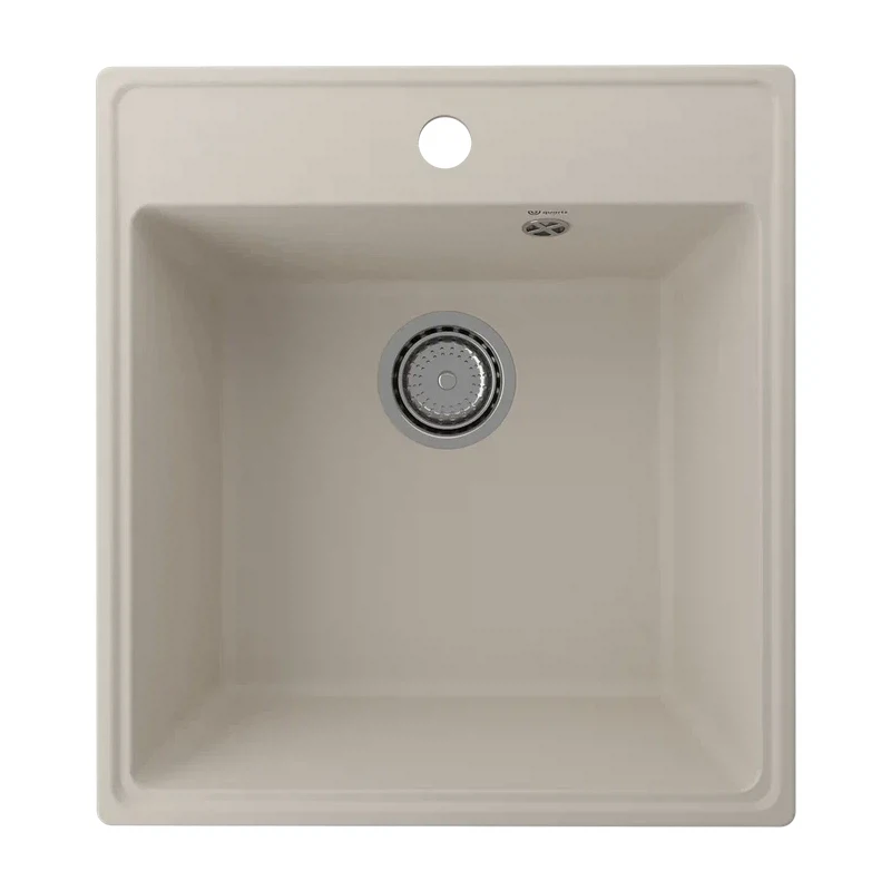 Изображение товара Кухонная мойка Ulgran Quartz Forte 460-02, лен, искусственный мрамор