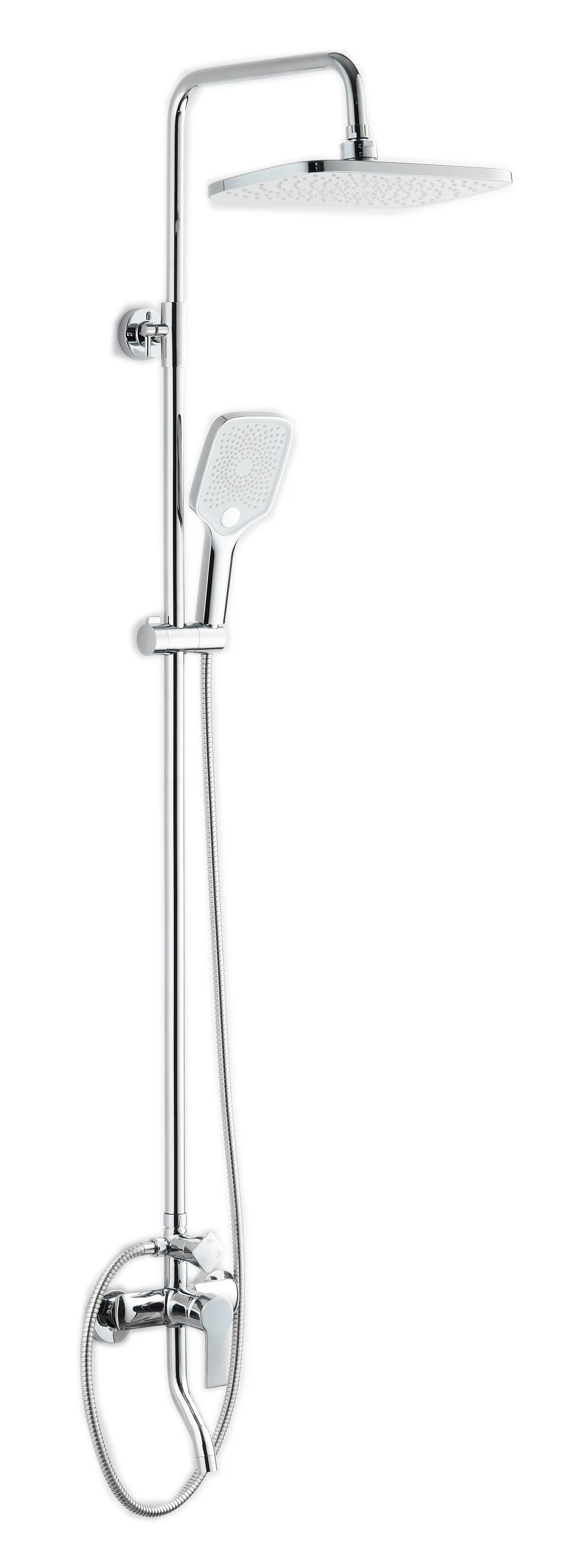 Изображение товара Душевая система со смесителем VST3300-4, Рафт/Raft, хром, VODA