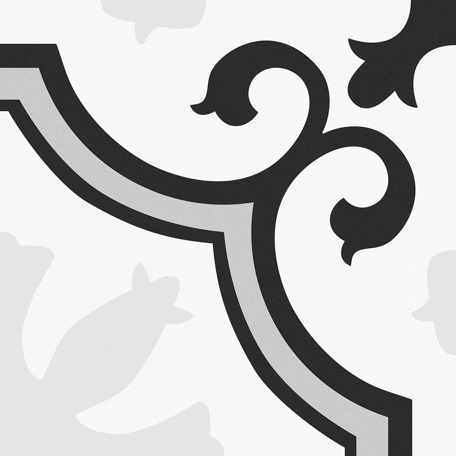 Изображение товара Керамогранит Valencia Day 25x25 белый с узором, морозостойкий, PEI 4