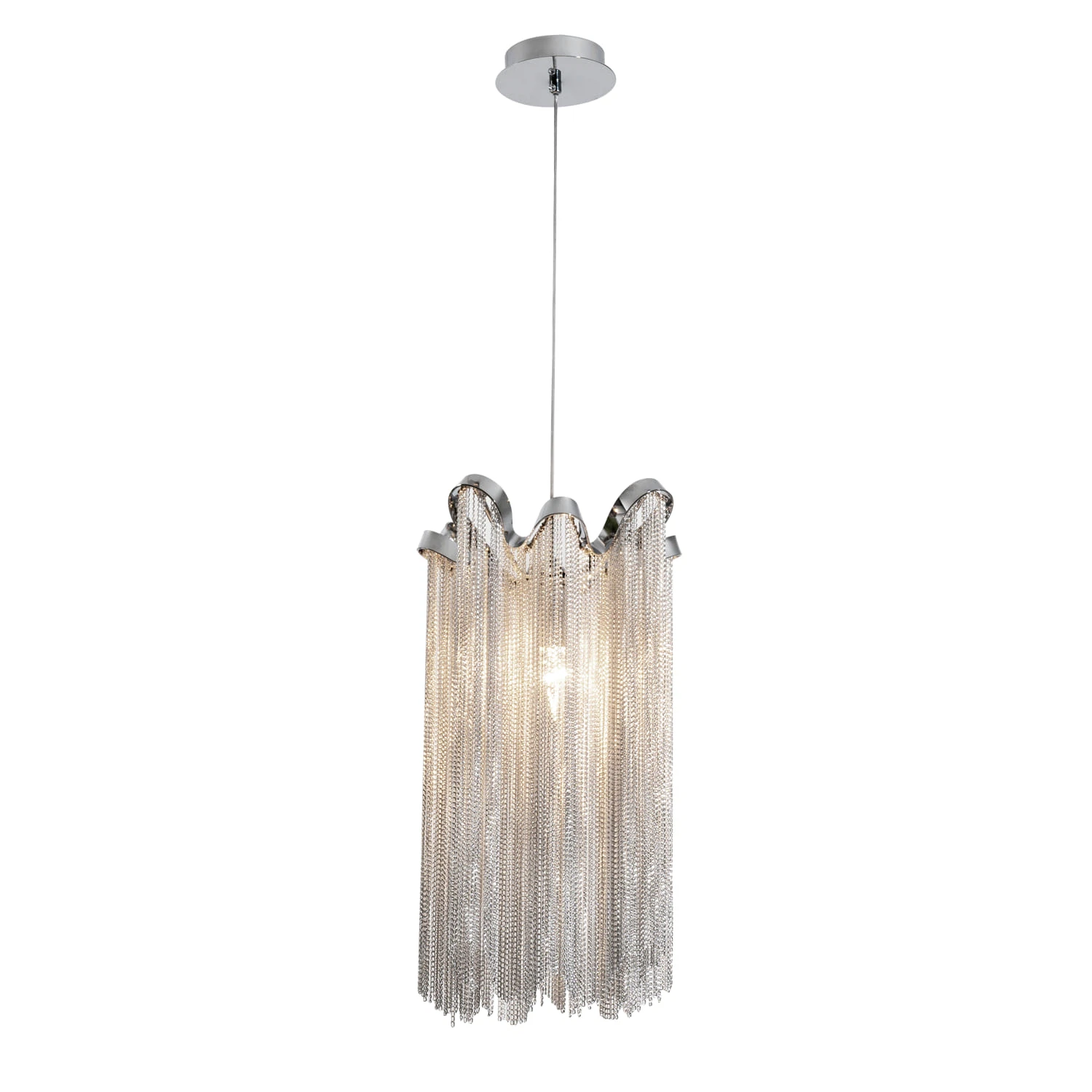 Изображение товара Подвесной светильник Favourite 1156-1P, хром, декоративный дизайн, IP20