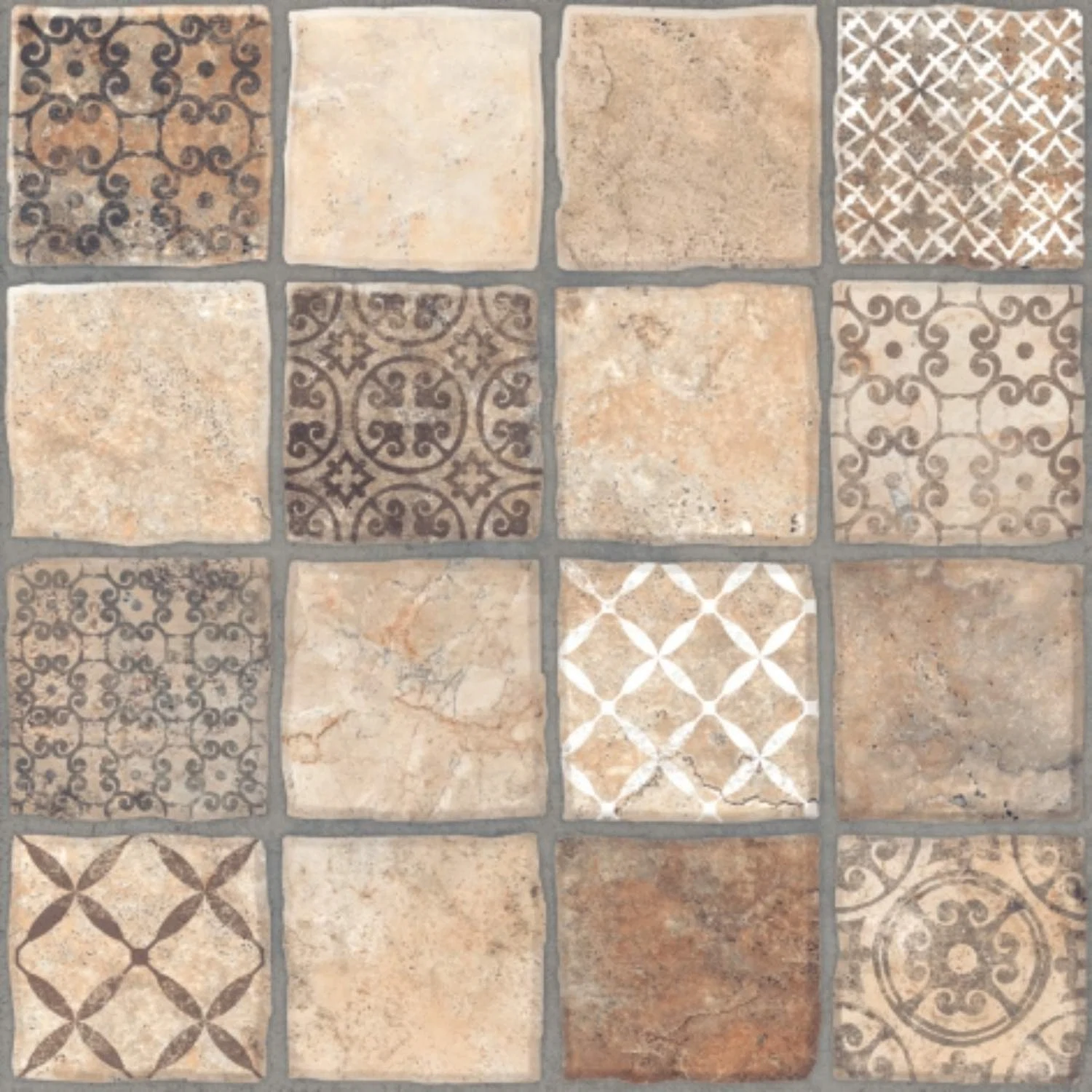 Изображение товара Керамогранит Карфаген 3Д декорированный 40х40 см для стен