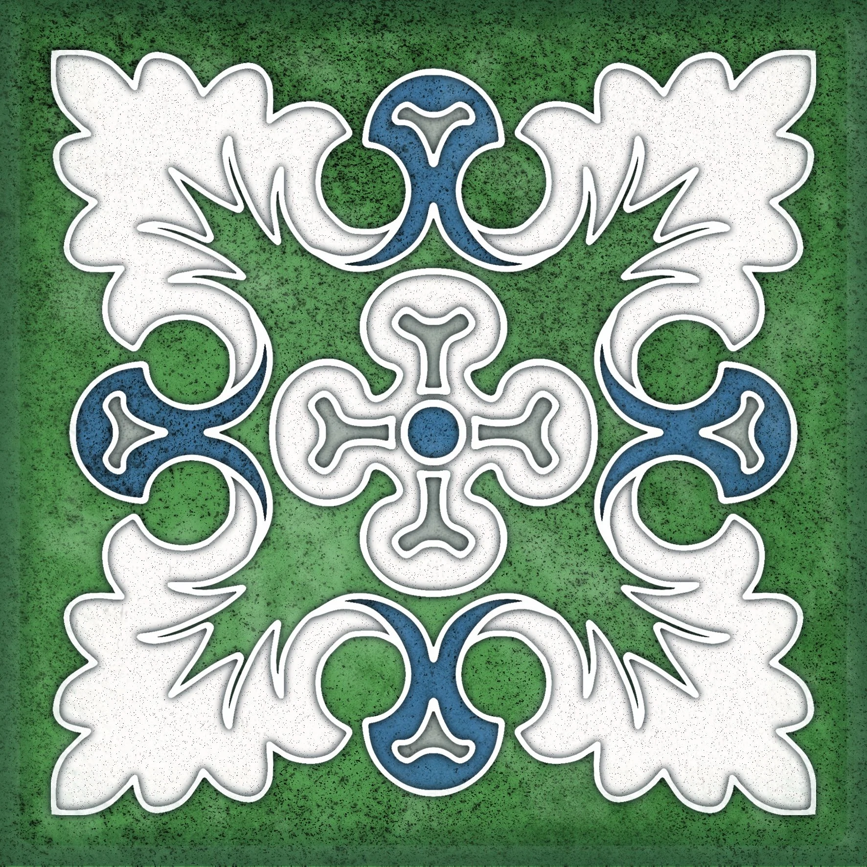 Изображение товара Плитка SMALTO DECOR 1 VERDE 15*15 для стен