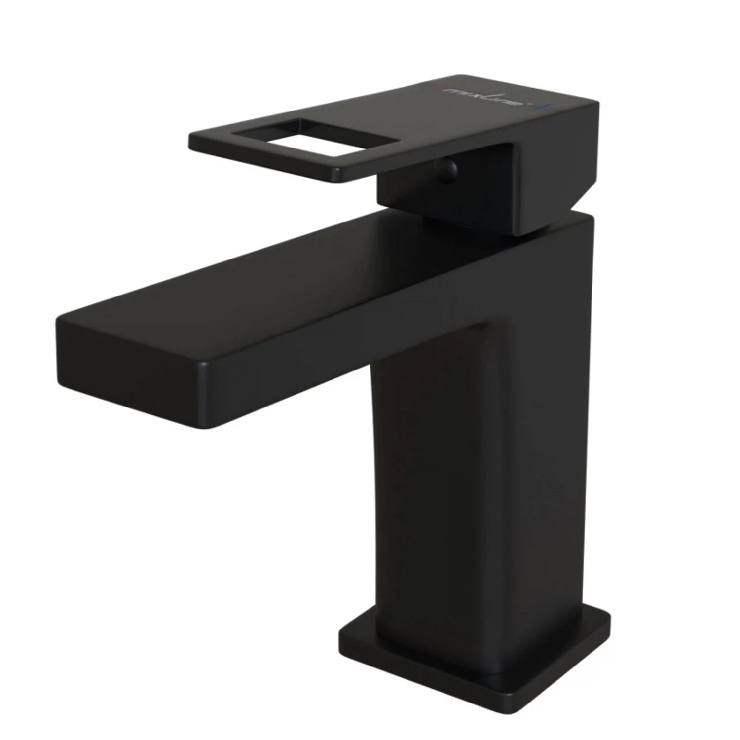 Изображение товара Смеситель для умывальника Mixline ML34-04 Solo Black с коротким изливом