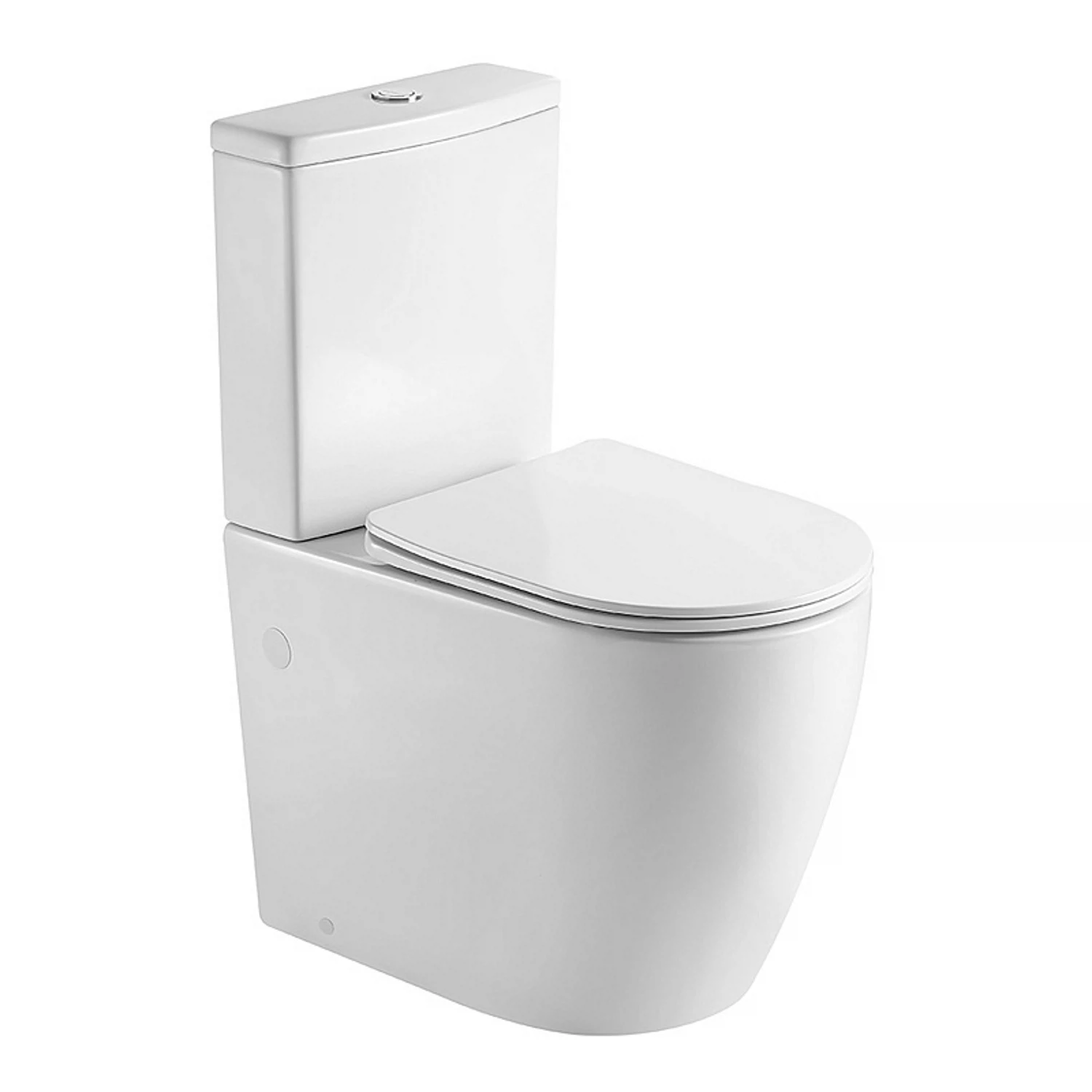 Изображение товара Унитаз напольный с бачком безободковый микролифт Azario Luma Tornado Flushing AZ-1253ST