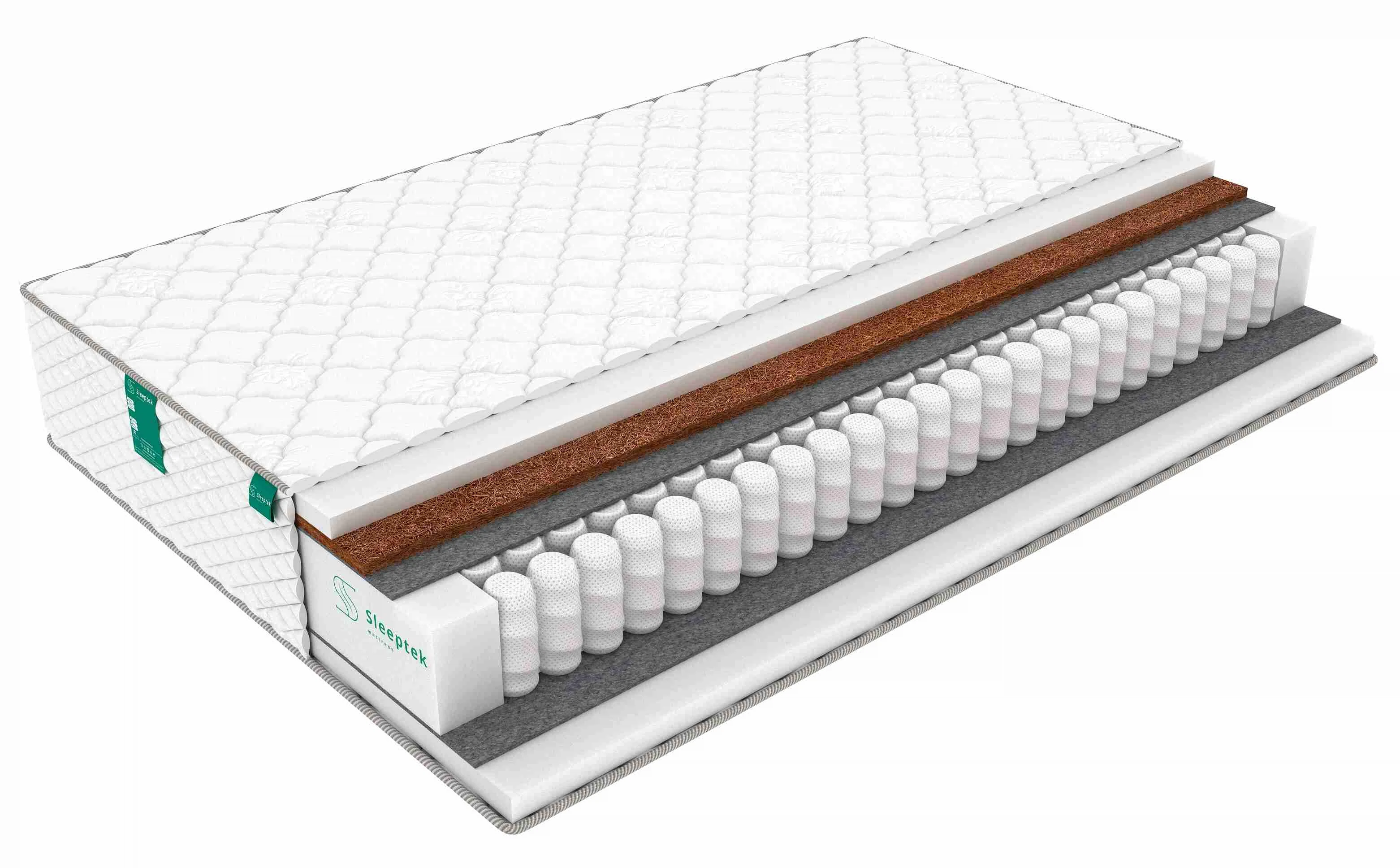 Изображение товара Матрас Sleeptek Premier FoamStrong Norma 140x200 см с пружинами и ортопедической пеной