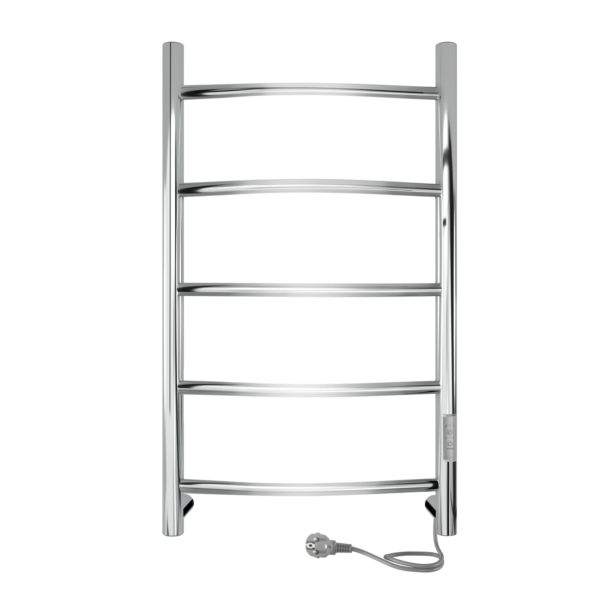 Изображение товара Электрический полотенцесушитель Arc Lux 80/40 из нержавеющей стали с таймером и терморегулятором