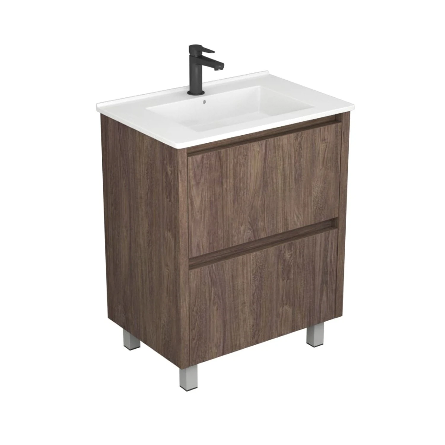 Изображение товара Тумба Вико 65 с умыв. Оскар 65 см, дуб бурбон