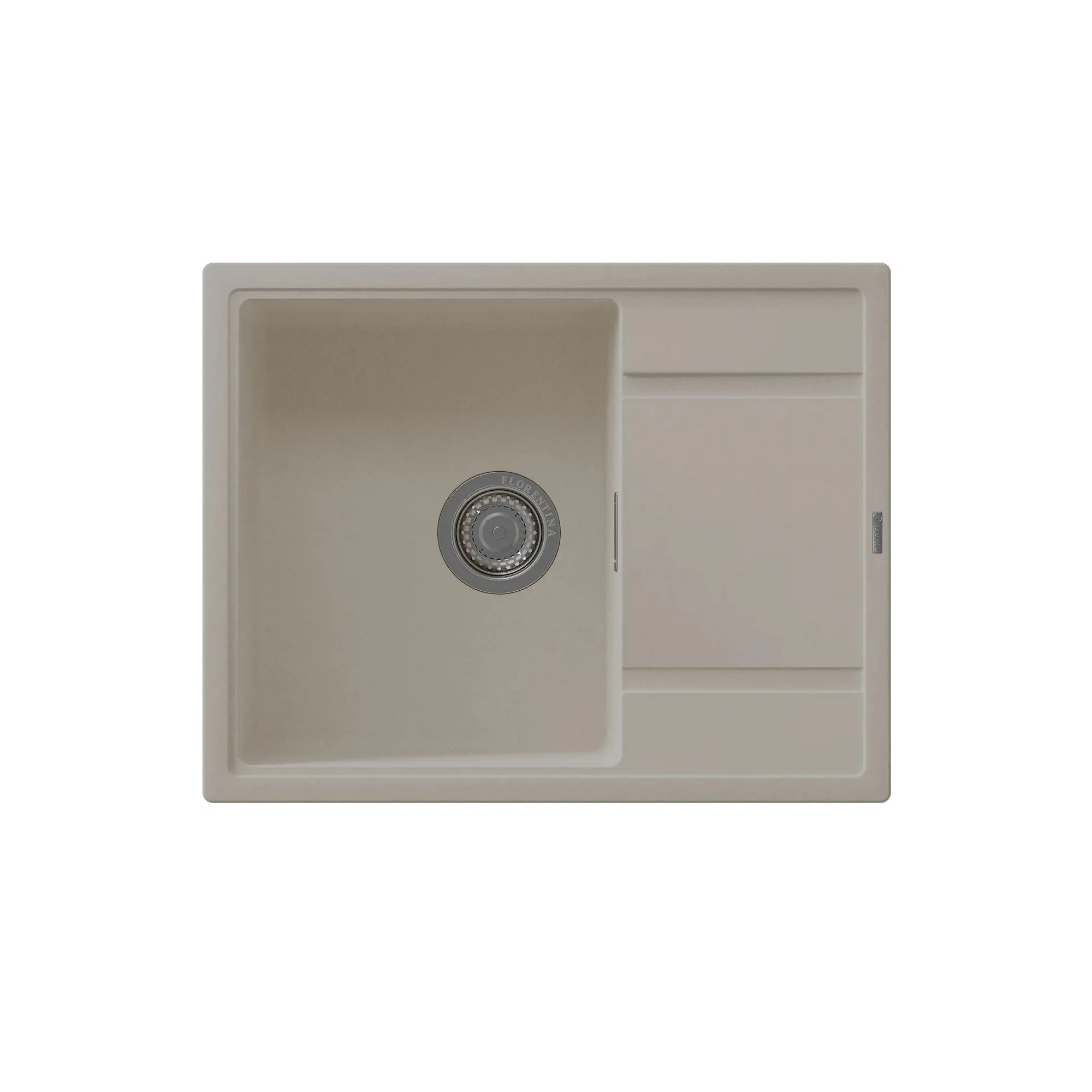 Изображение товара Кухонная мойка Florentina ЭСТЕЛЬ 20.520.C0650.107, песочный, кварц
