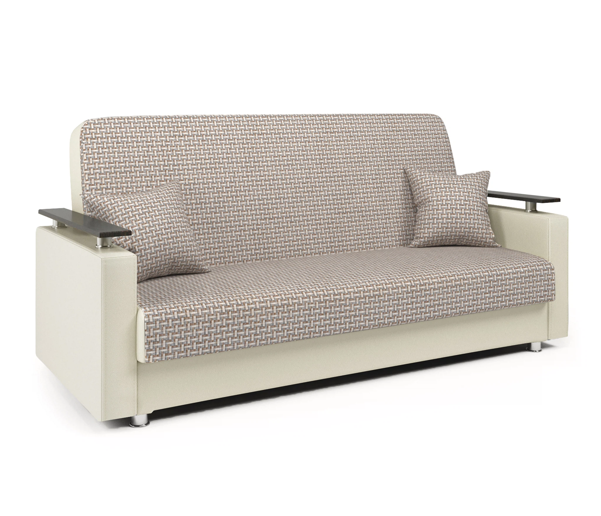 Изображение товара Диван-книжка Мелодия ДП №2 120 Корфу беж и экокожа беж