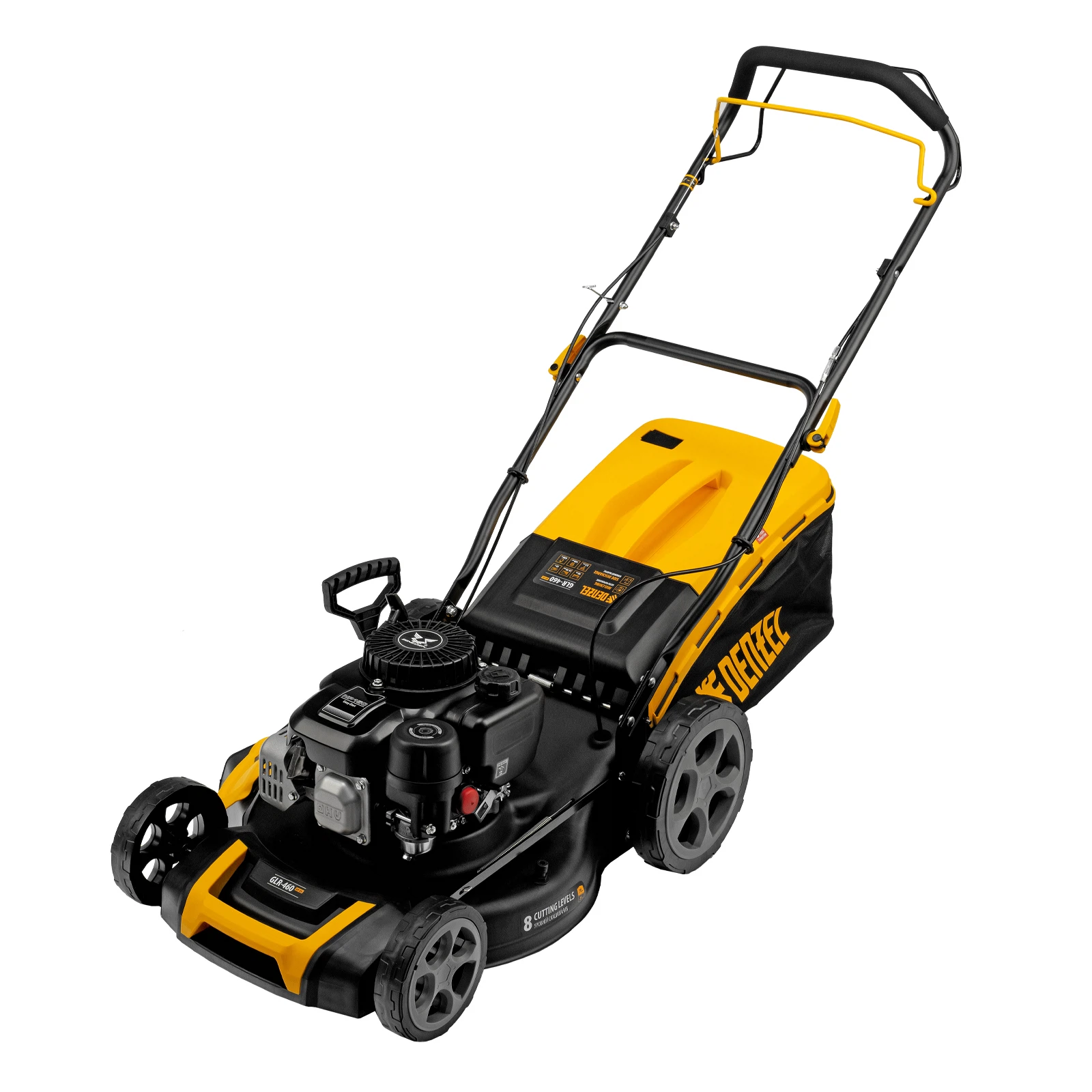 Изображение товара Бензиновая газонокосилка Denzel GLR-460SP-ZS 149 см³, 46 см ширина, травосборник 65 л