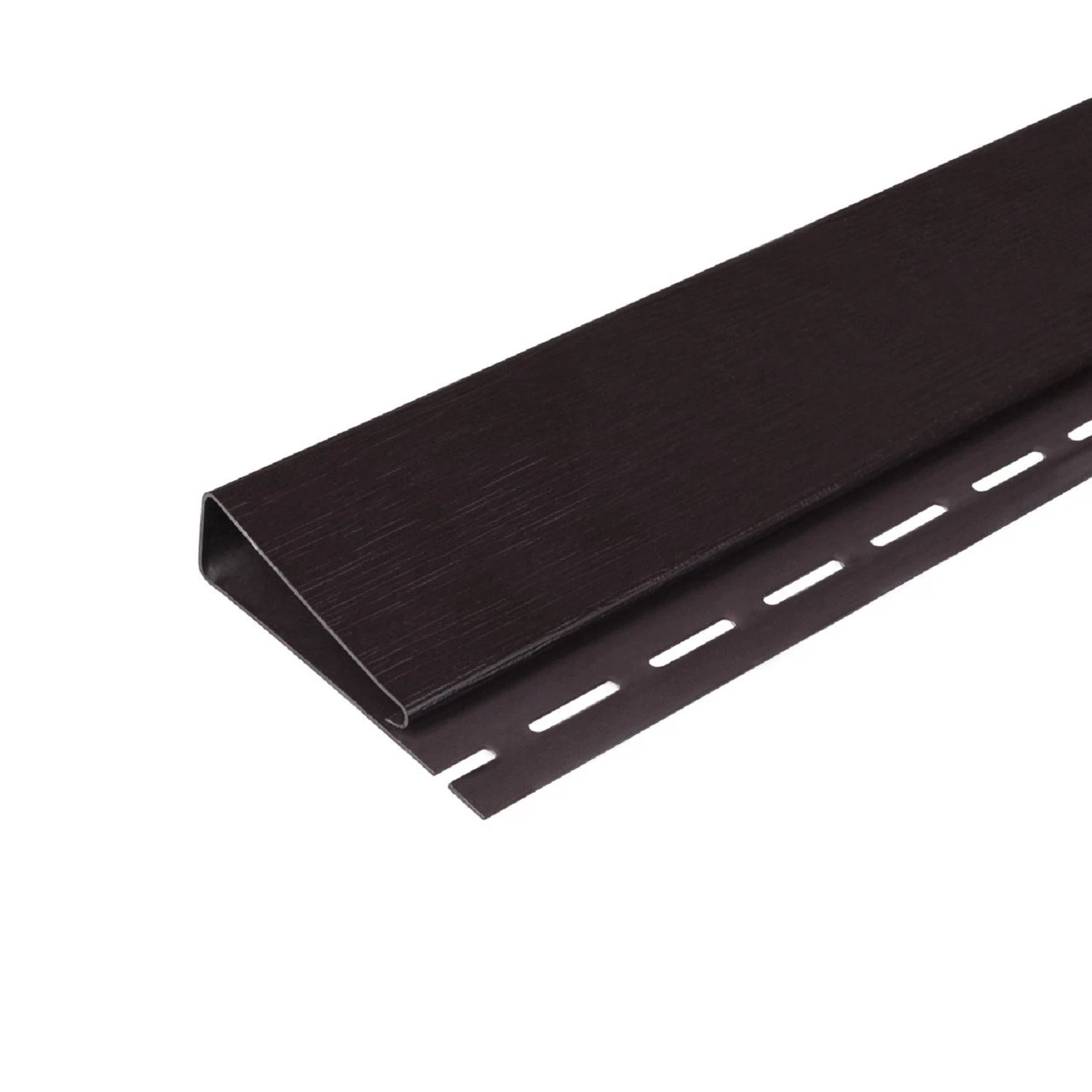 Изображение товара J-профиль широкий Tecos для сайдинга 3,05м акриловый обрамление окон и дверей