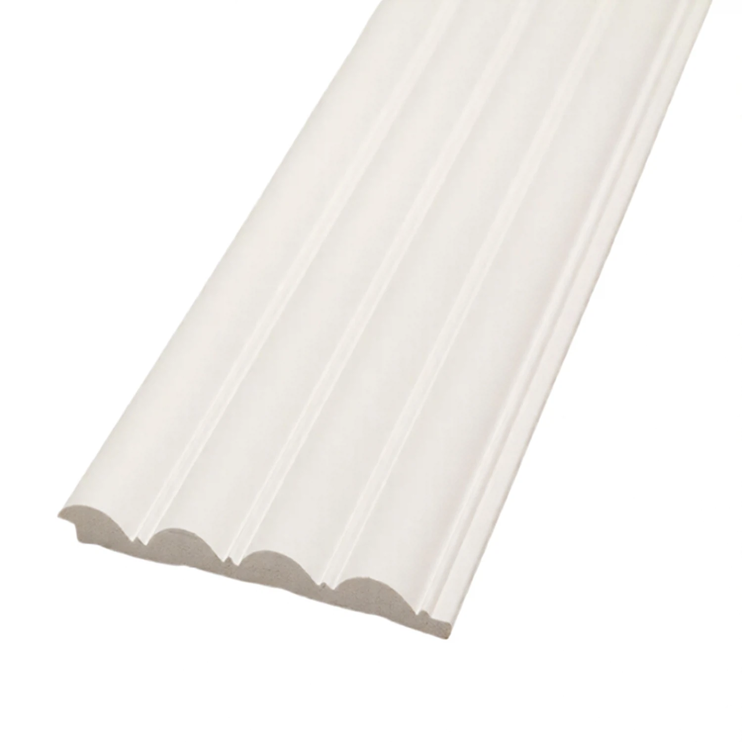 Изображение товара Стеновая панель Волшебная Палочка 105 Белая под покраску 2700*120*12 мм