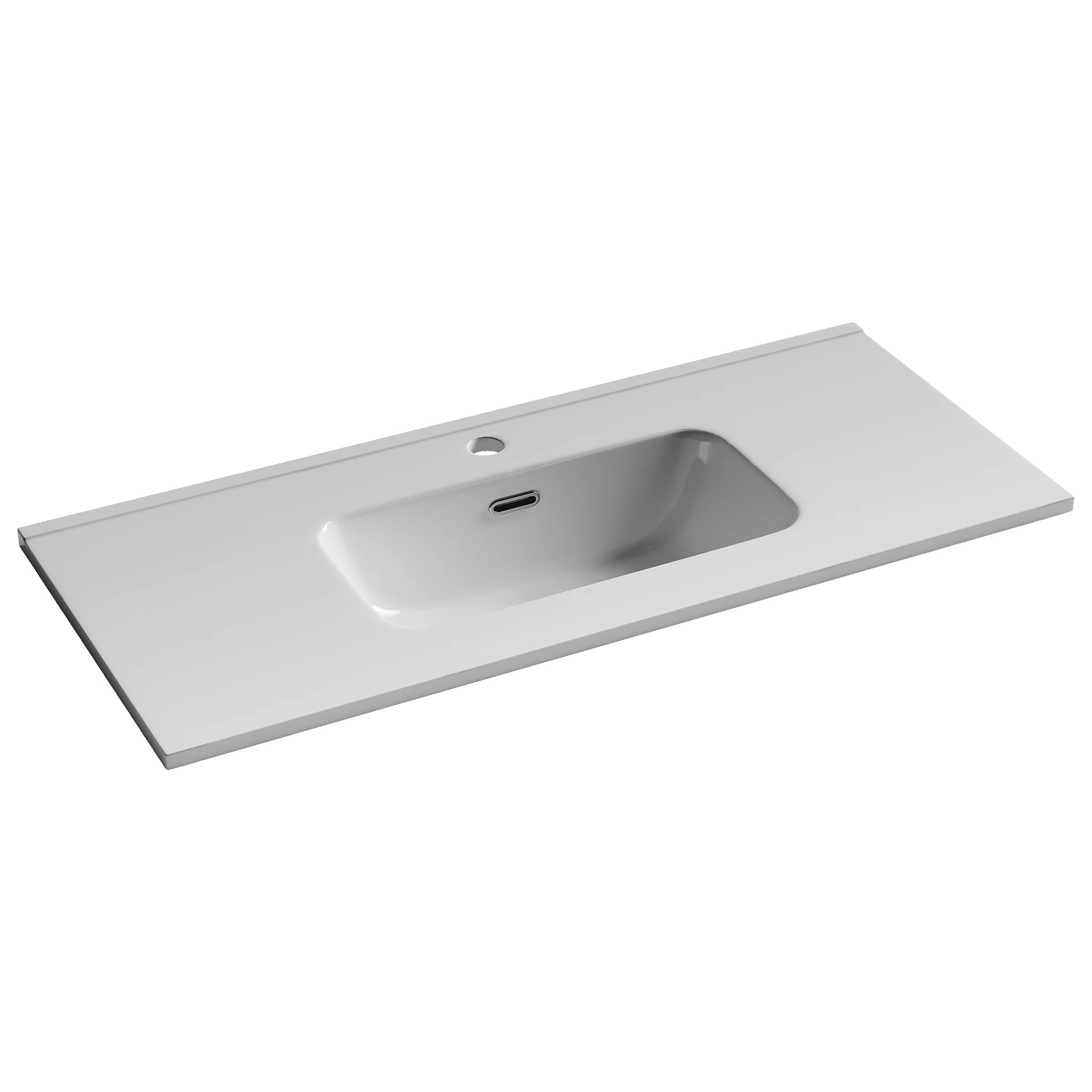 Изображение товара Раковина мебельная накладная Compact 910x395x170, цвет белый