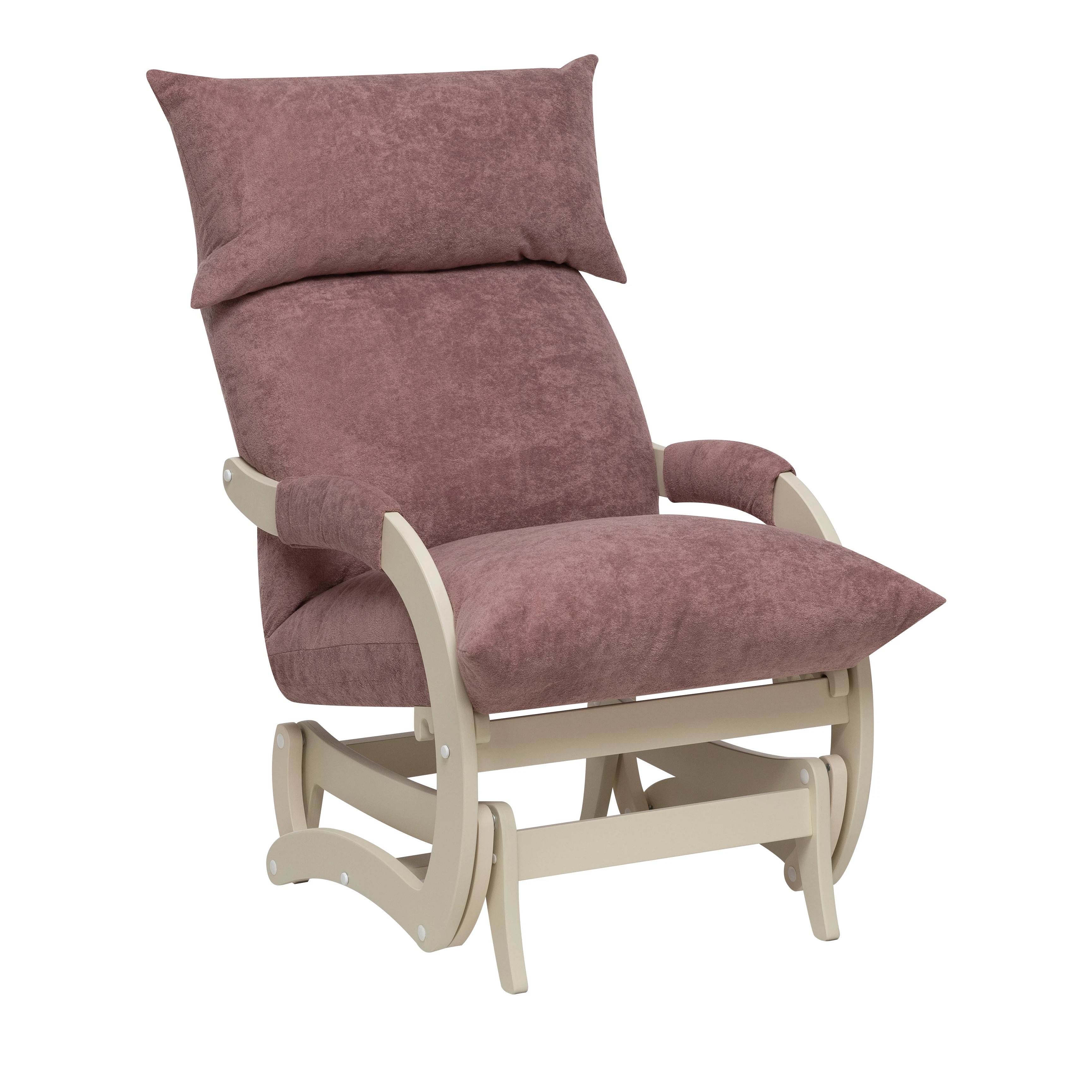 Изображение товара Кресло-маятник Соно Joya 633 бежевый с регулировкой наклона и мягкими подушками