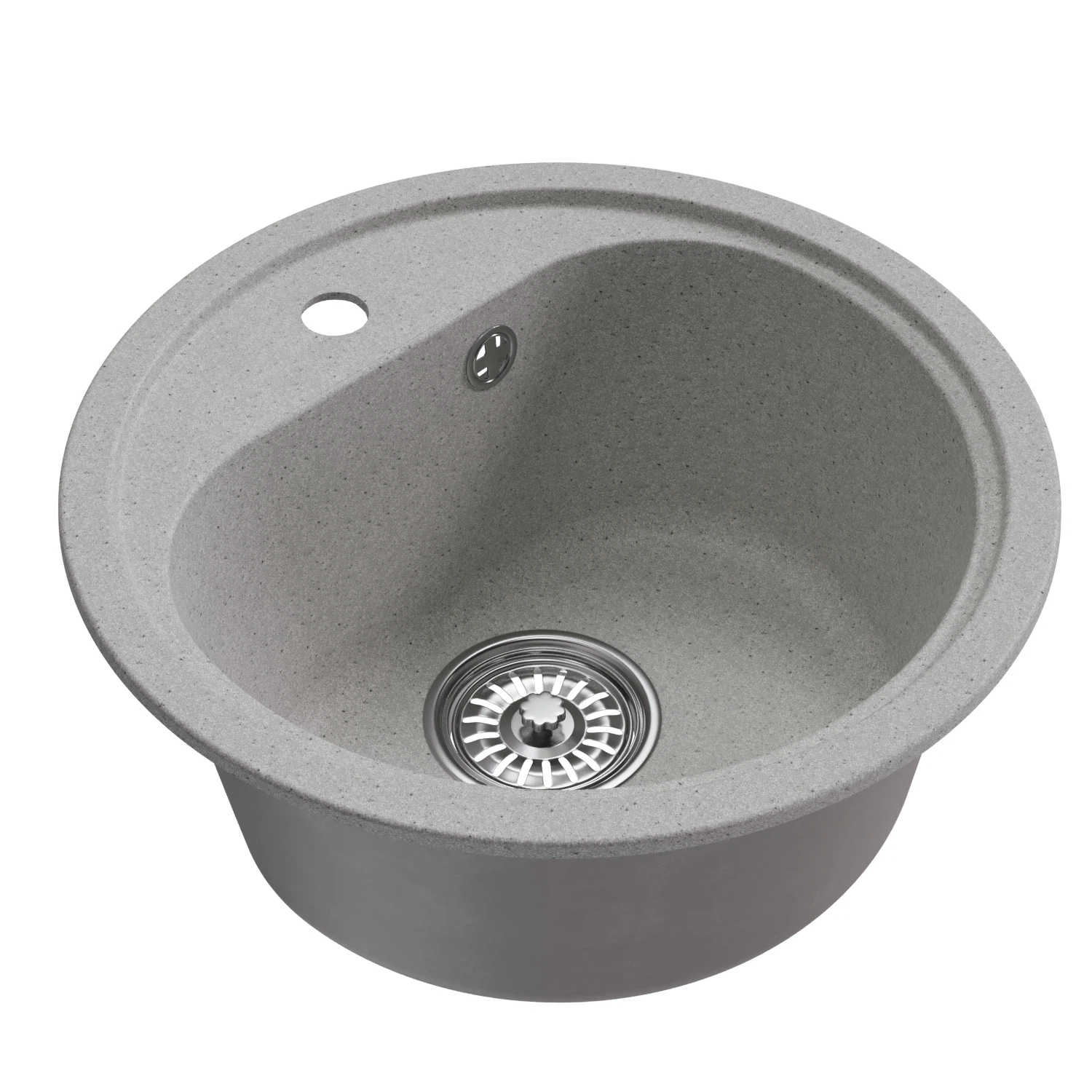 Изображение товара Мойкa ML-GM10 круглая, серая (310), 440мм (глуб. чаши 180) NEW*