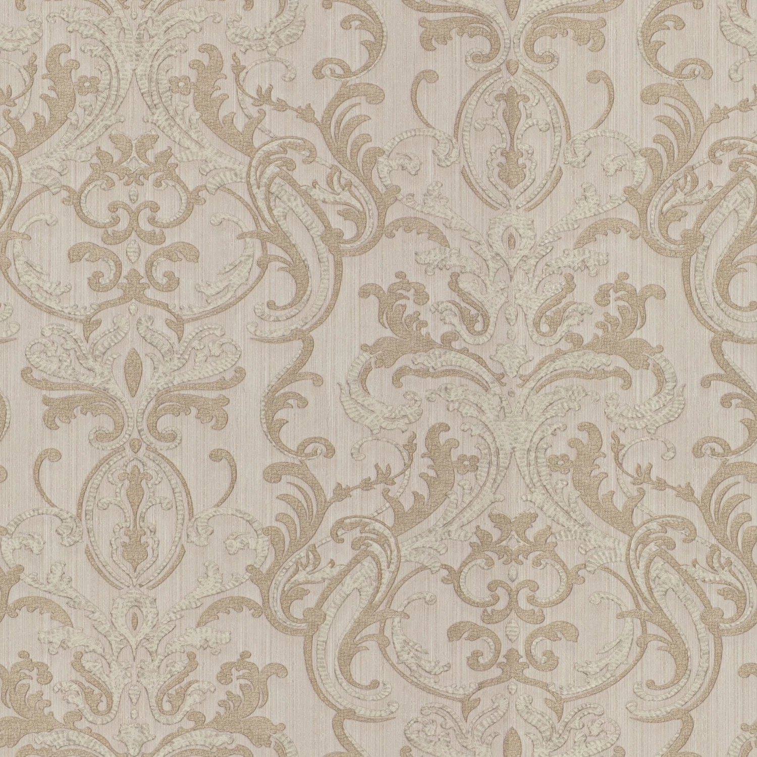 Изображение товара Обои виниловые Fipar Grand Classic бежевый 10.05x1.06 м, классический стиль