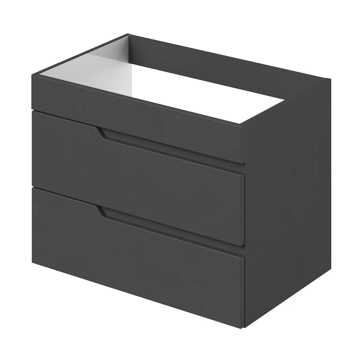 Изображение товара Тумба под раковину подвесная Итана Sky 70 694х446х520 Графит