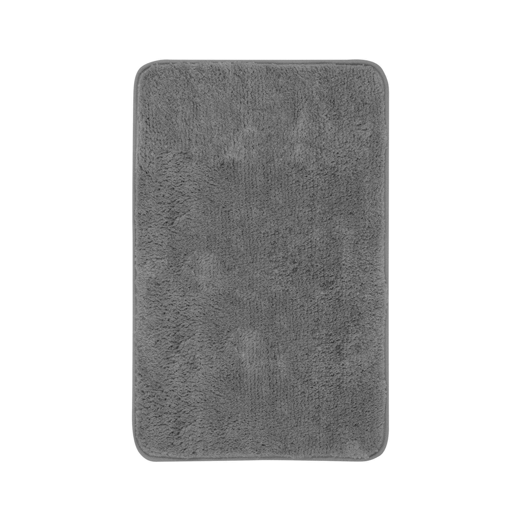 Изображение товара Коврик для ванной комнаты из микрофибры GREY 50x80 см