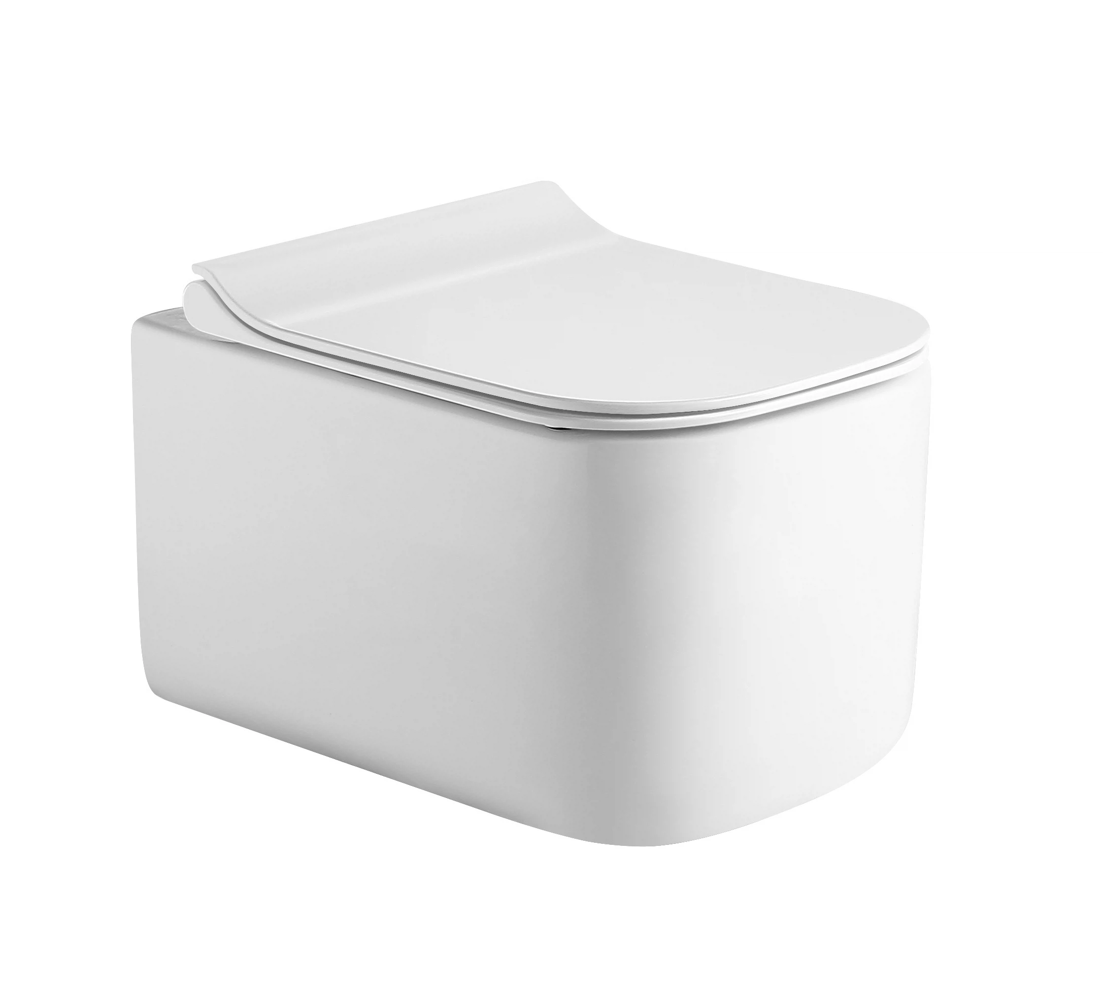 Изображение товара Подвесной унитаз Alcora Monte Tornado безободковый с сиденьем DPL slim