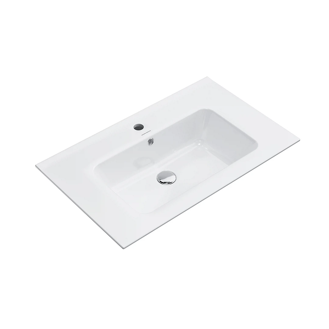 Изображение товара Kerama Marazzi Раковина пиано подвесная белая 750 мм PI.wb.75