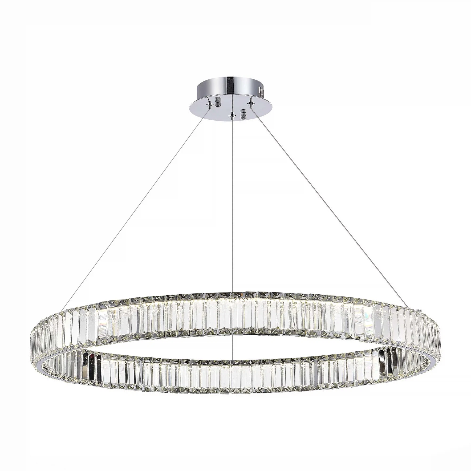 Изображение товара Подвесной светильник TIVOLI LED 40W 4000K с кристаллами и латунной арматурой