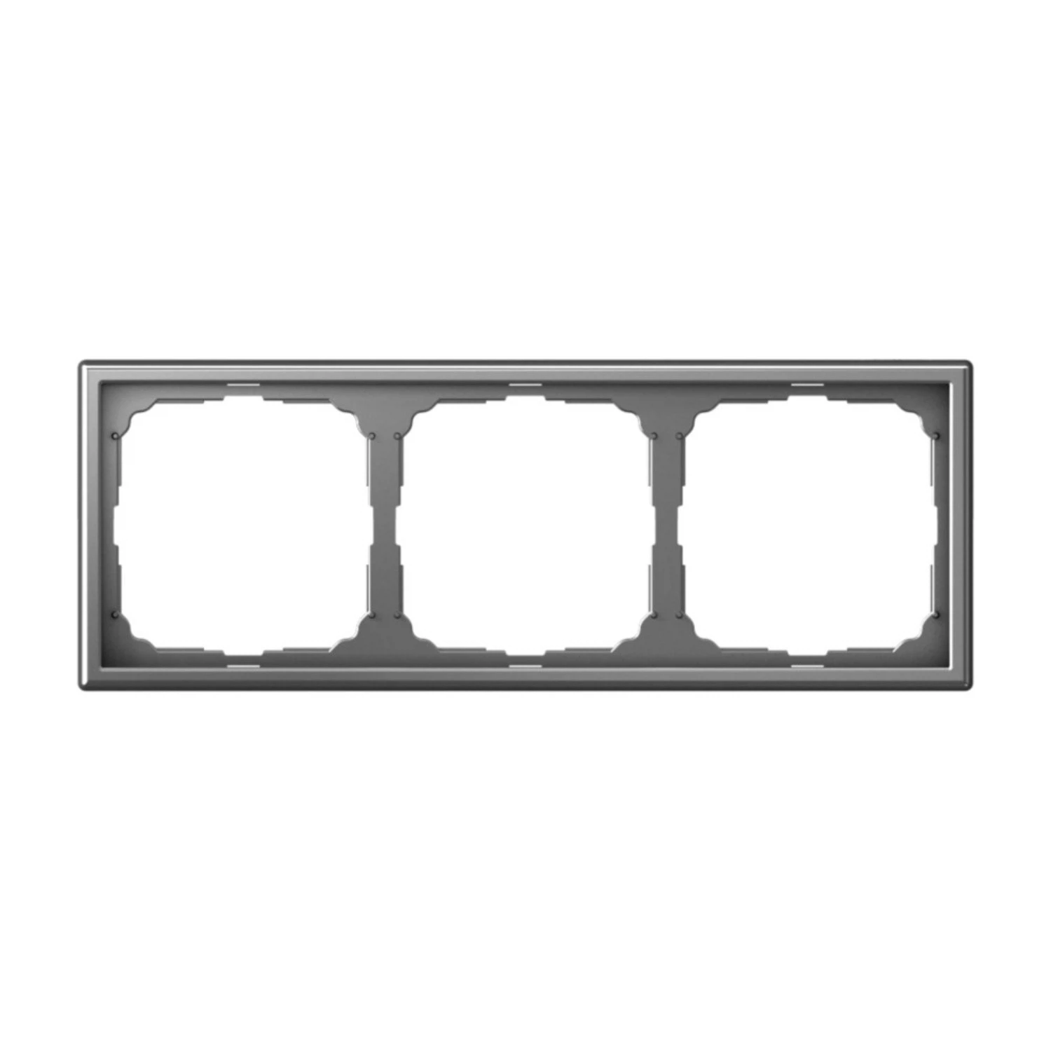 Изображение товара Рамка 3-ая Systeme Electric ArtGallery Сталь, универсальная