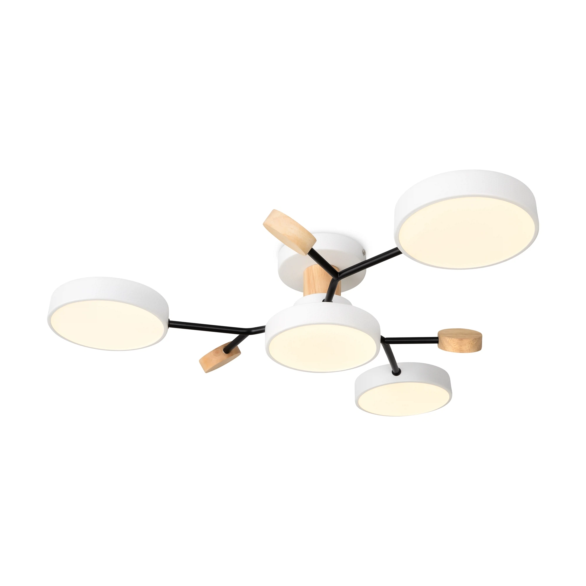 Изображение товара Люстра Freya FR6119CL-L48W LED белая скандинавская потолочная для гостиной