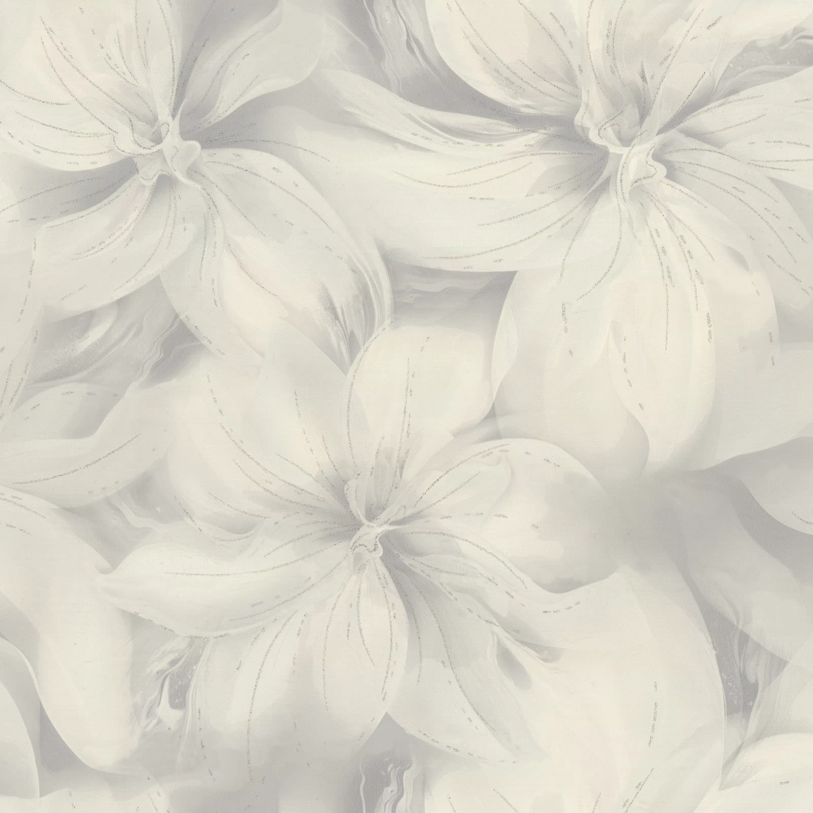 Изображение товара Обои флизелиновые Lilu Ornamy, серые, 1,06*10,05м, 8082-11