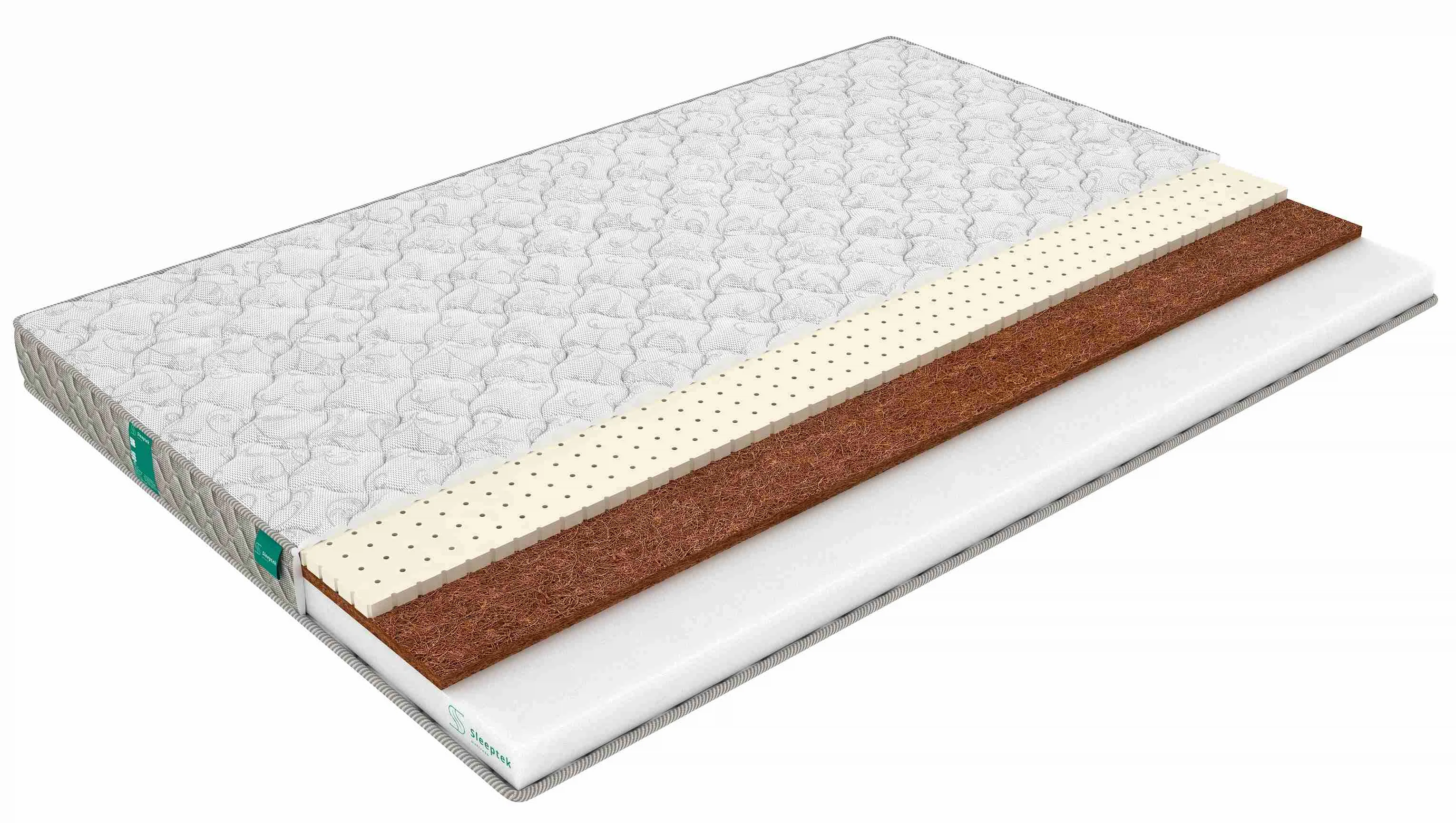 Изображение товара Матрас Sleeptek Roll LatexStrong 7 90x200 см беспружинный с натуральным латексом