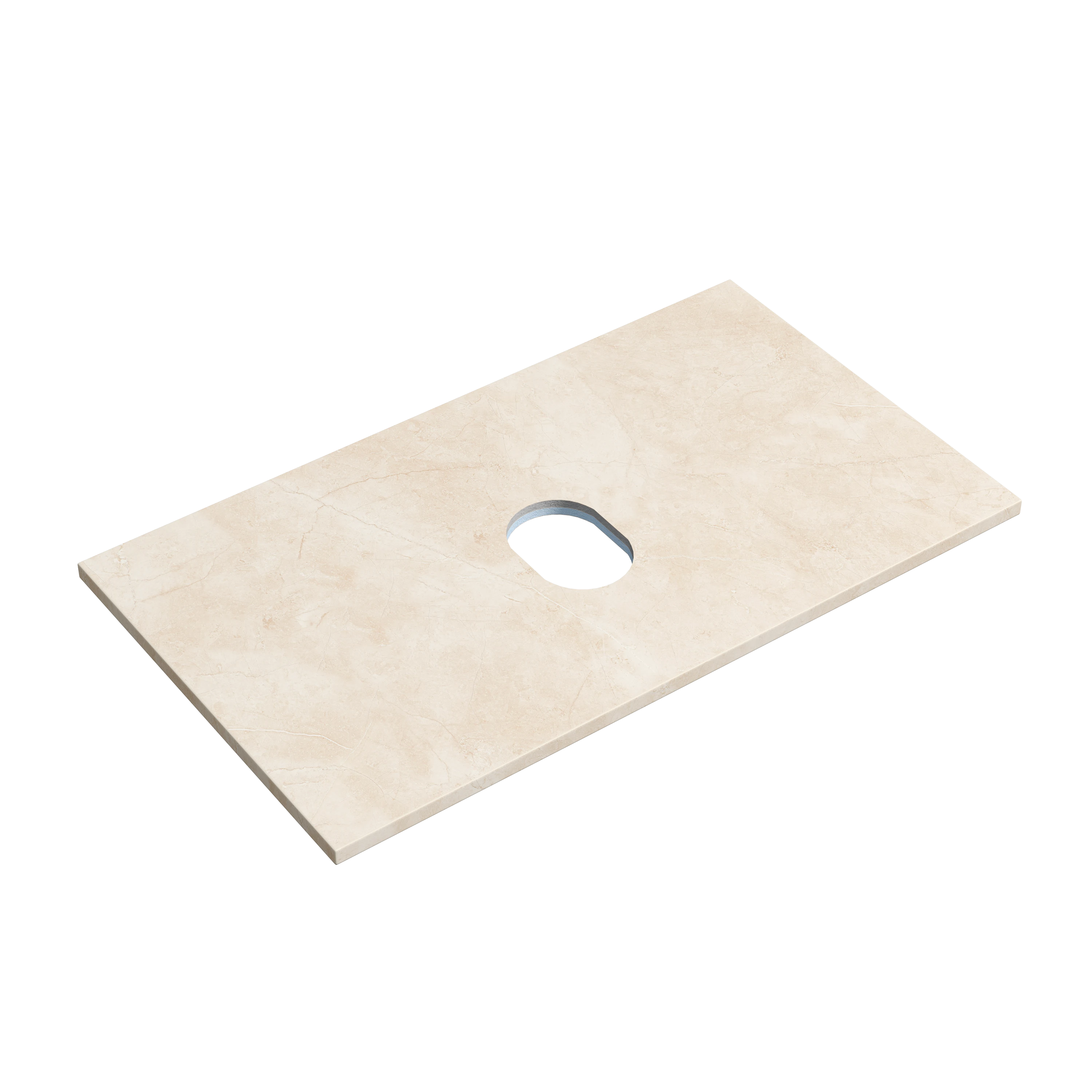 Изображение товара Столешница для ванной комнаты SANCOS 800х460 арт TT80A2 из керамогранита