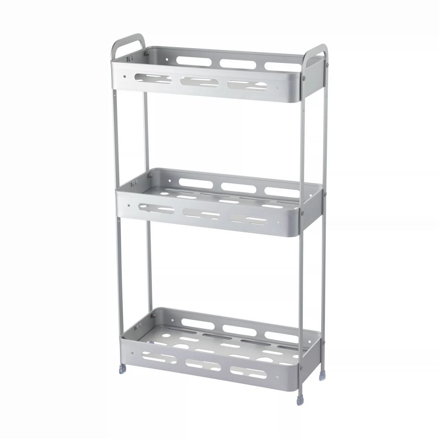 Изображение товара Полка для ванной Zenfort 3-ярусная "TA-3540A3", серебро