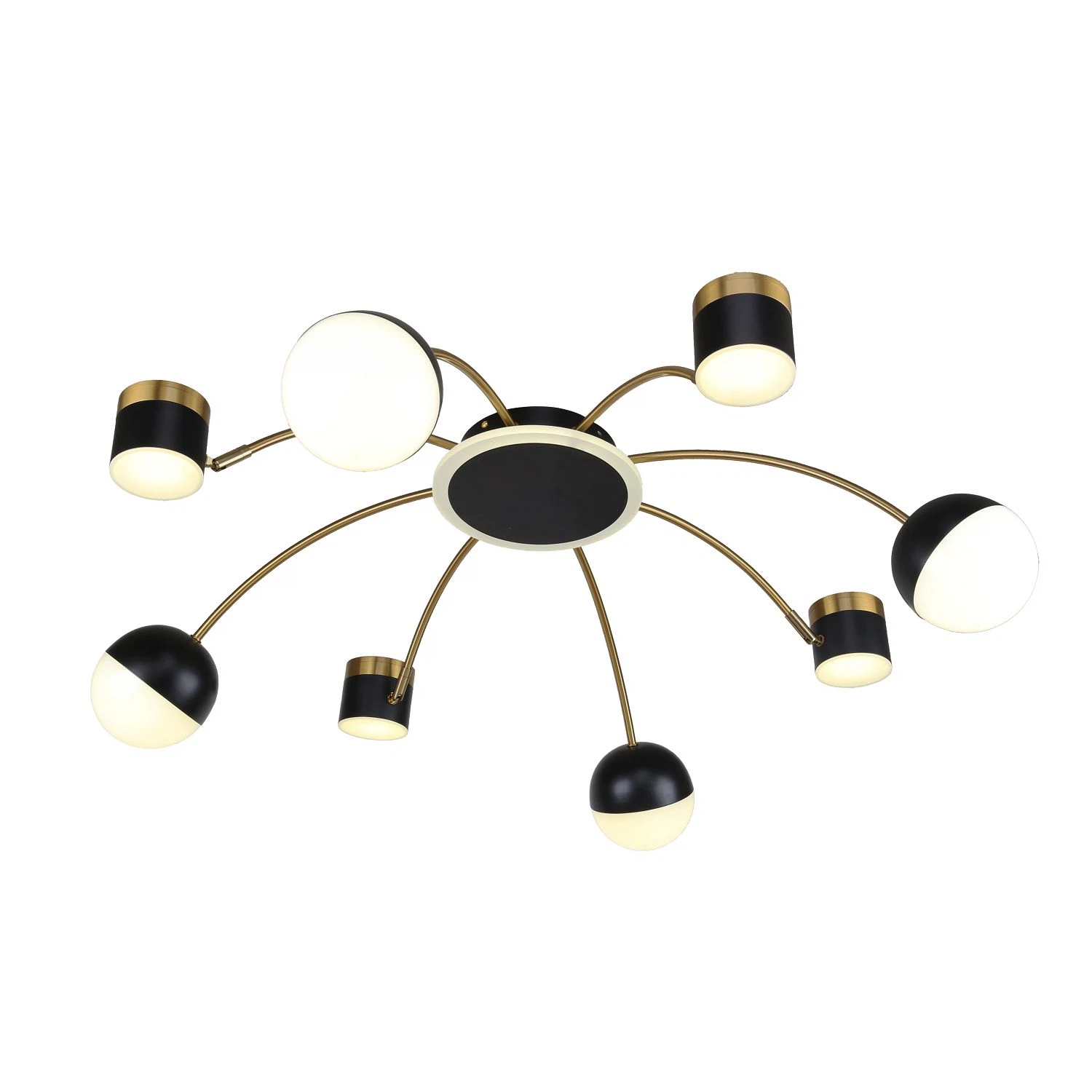 Изображение товара Люстра потолочная Favourite 3096-8P с LED, современный дизайн, 10 и более ламп