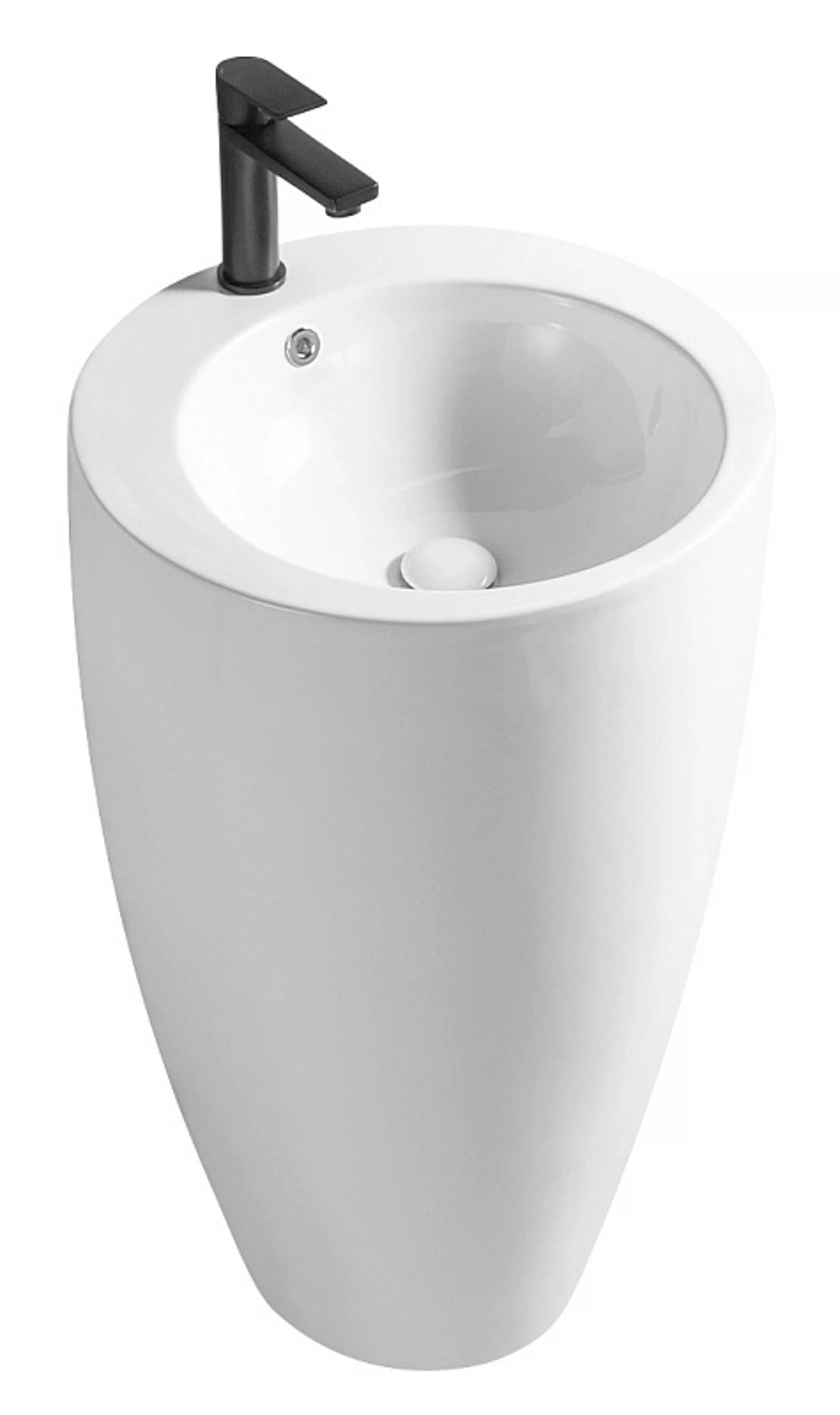 Изображение товара Раковина напольная отдельностоящая для ванной Azario 50х50 AZ-311