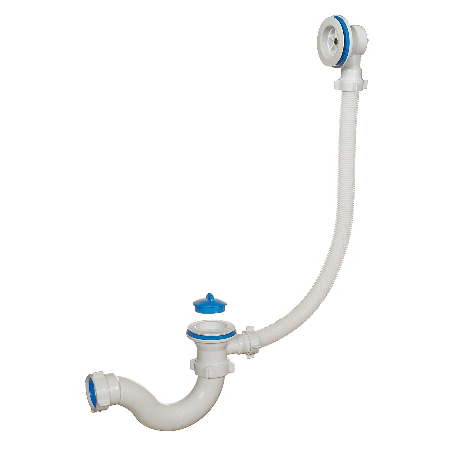 Изображение товара Сифон для ванны ORIO А-7008 пластик 1 1/2" бутыночный