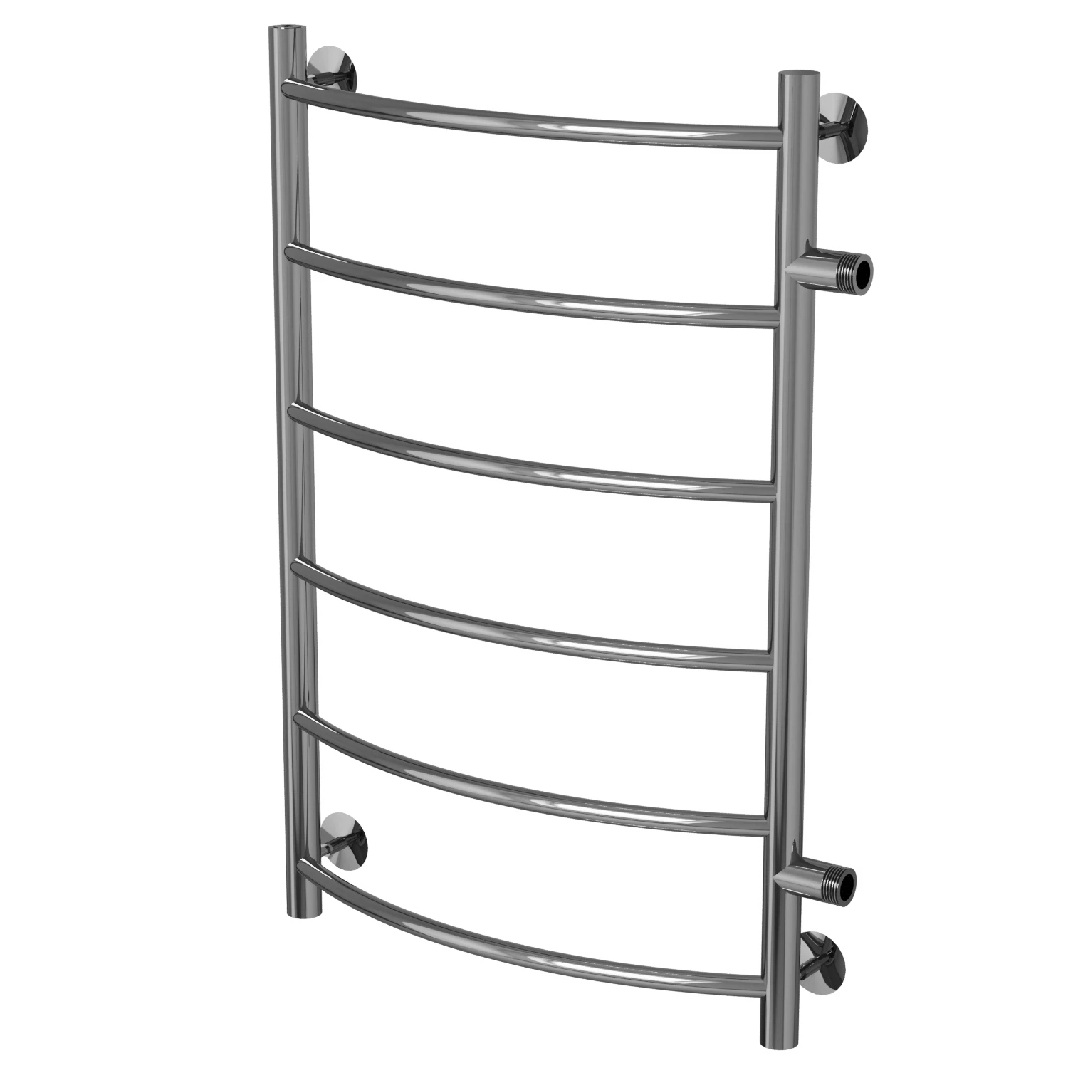 Изображение товара Водяной полотенцесушитель MIXLINE CAPELLA 80x50x50 нержавеющая сталь боковое подключение