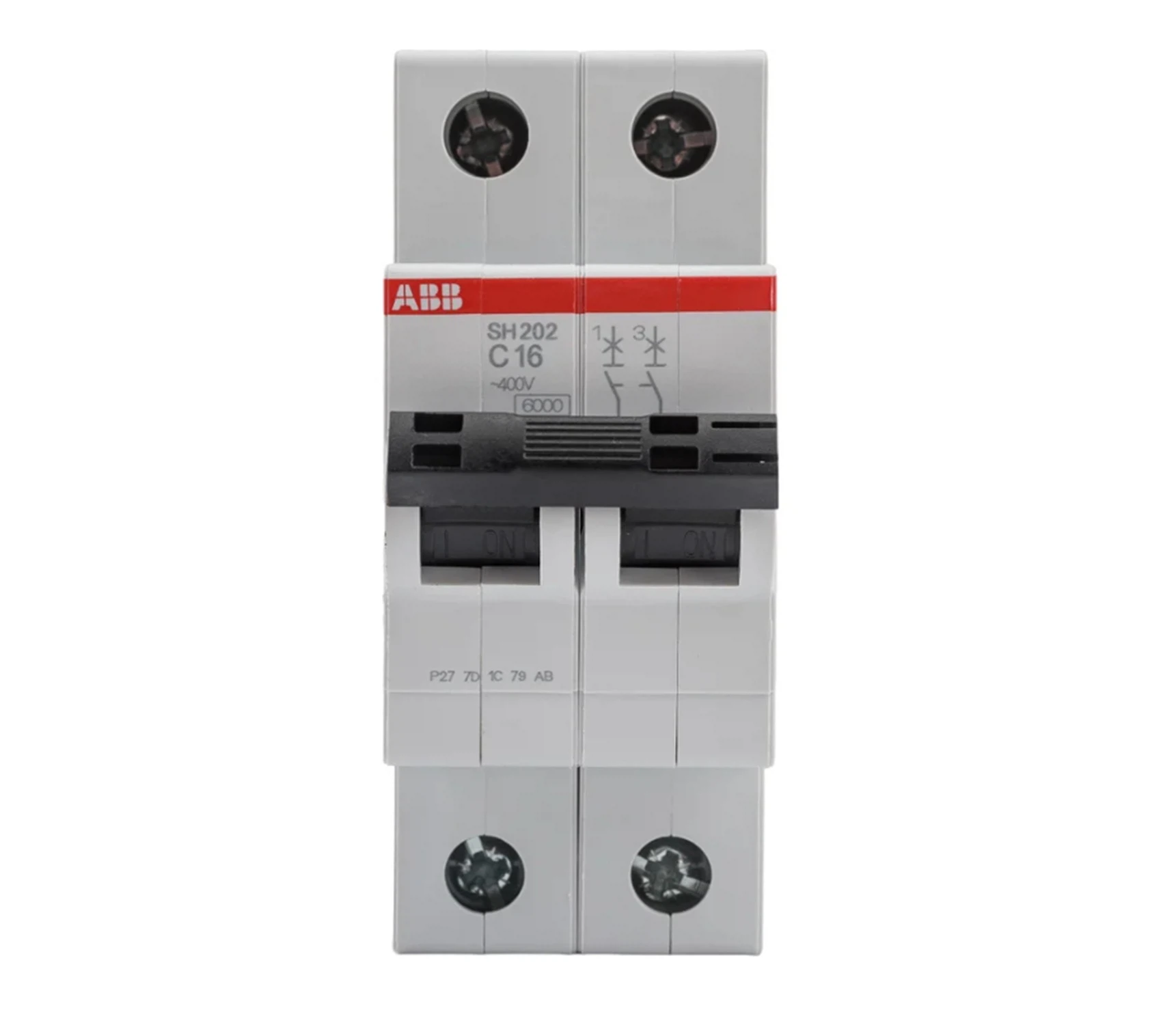 Изображение товара Выключатель автоматический АББ (ABB) 2P SH202 C16